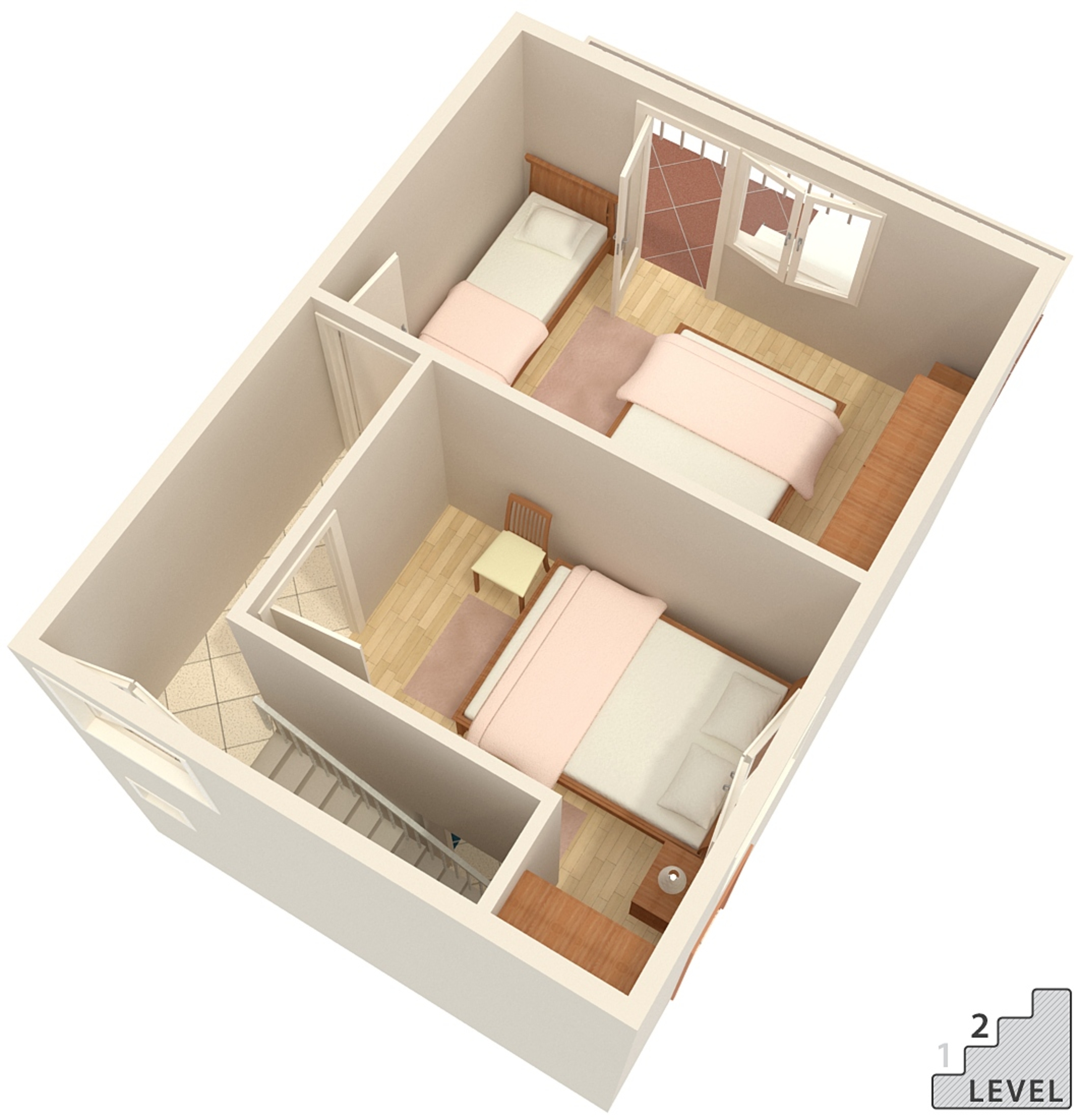 Two bedroom apartment near beach Podgora, Makarska  A-a