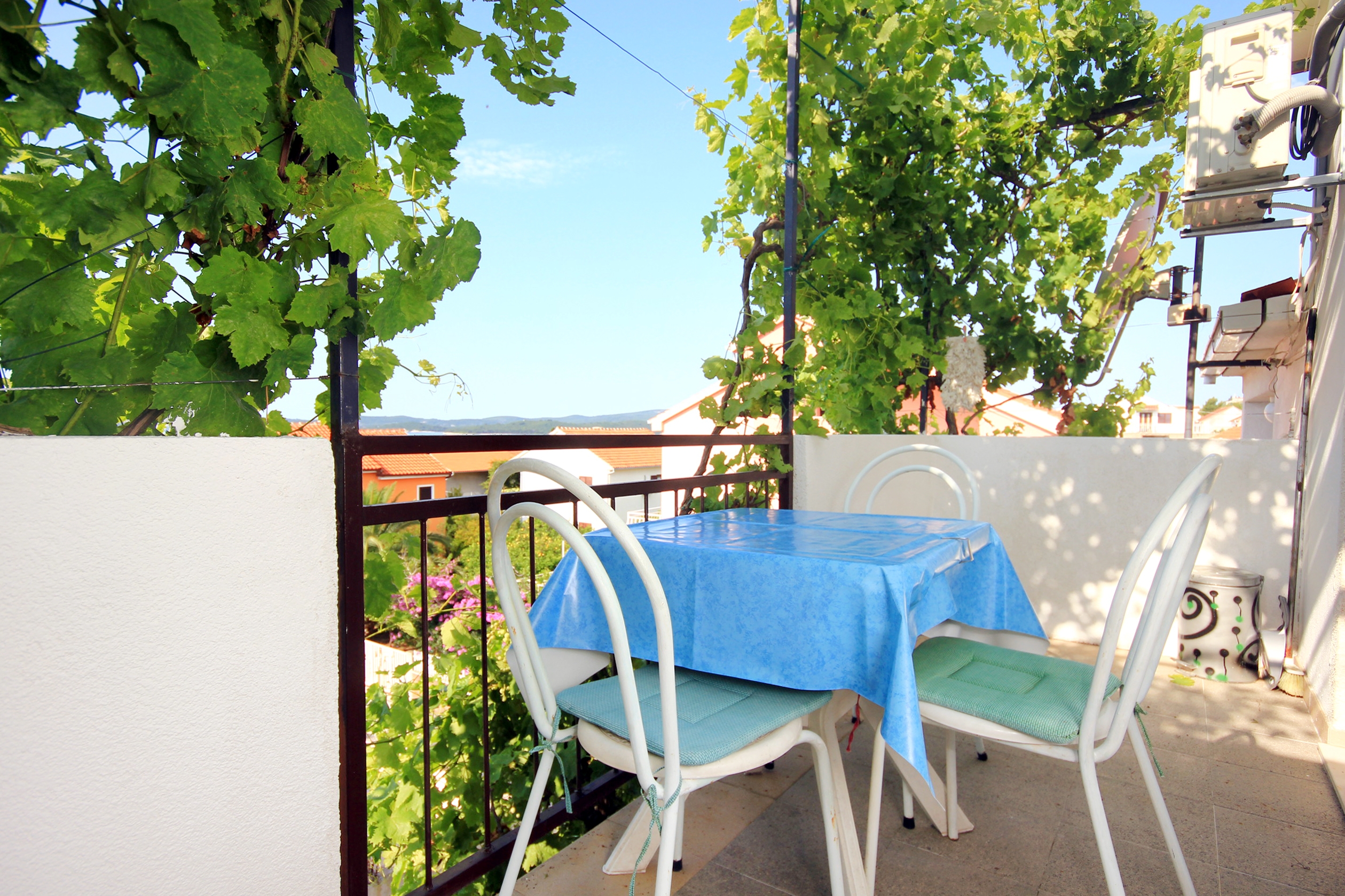 Studio flat with balcony and sea view Orebić, Pelješac (AS-266-c)
