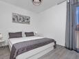 Schlafzimmer 1 Podgora, Schlafzimmer 1 in folgender Unterkunftsart apartment, dopusteni kucni ljubimci i WIFI.