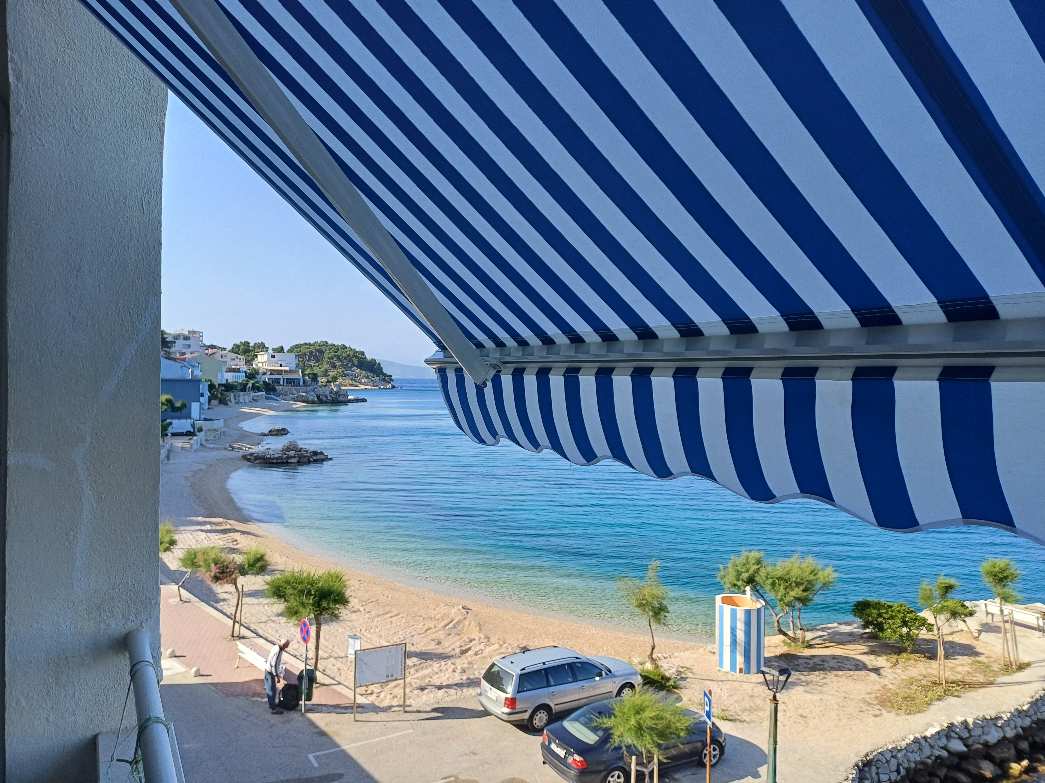 One bedroom apartment near beach Drašnice, Makarska  A-b