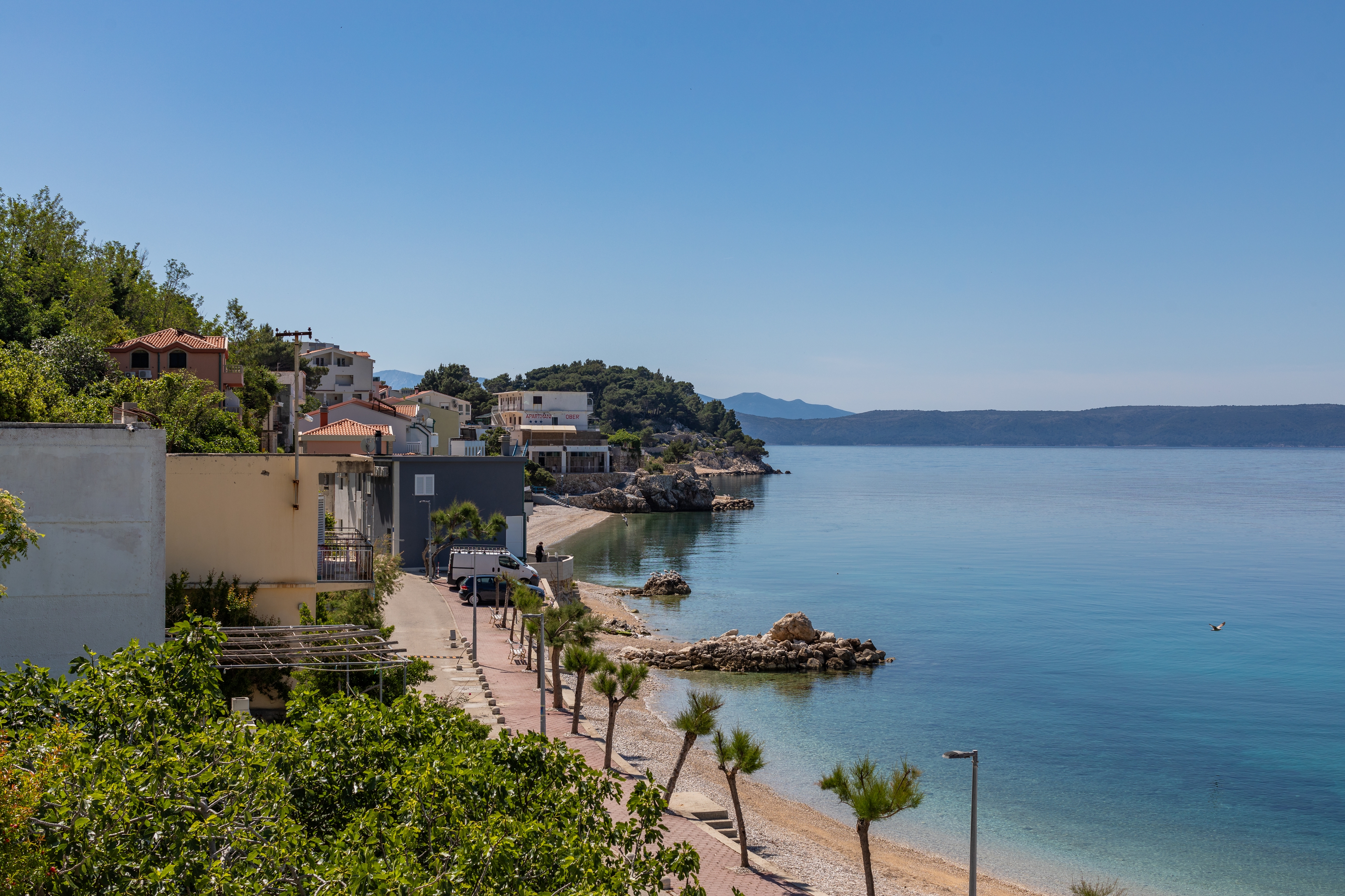 One bedroom apartment near beach Drašnice, Makarska  A-d