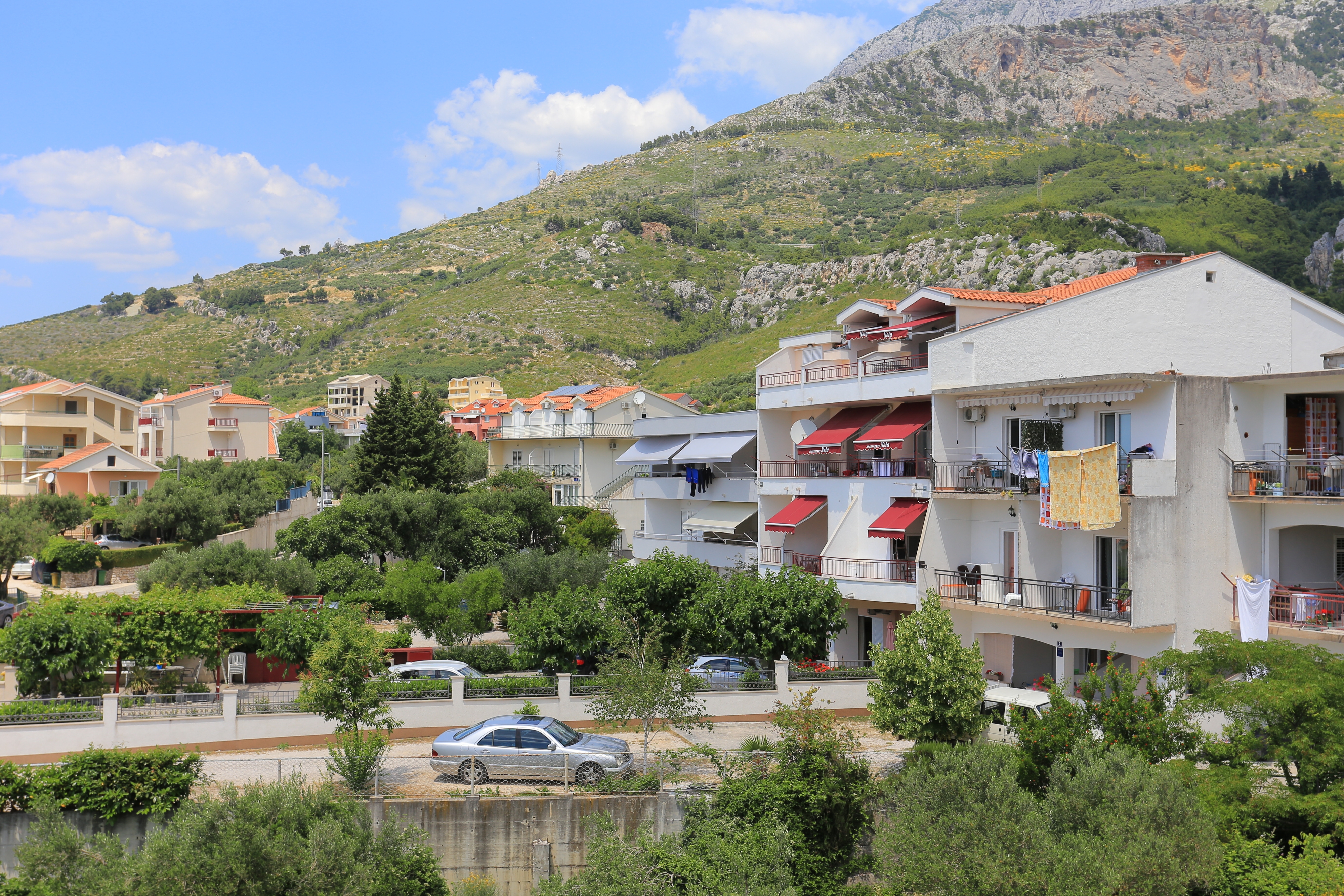 One bedroom apartment with terrace and sea view Tučepi, Makarska  A-a