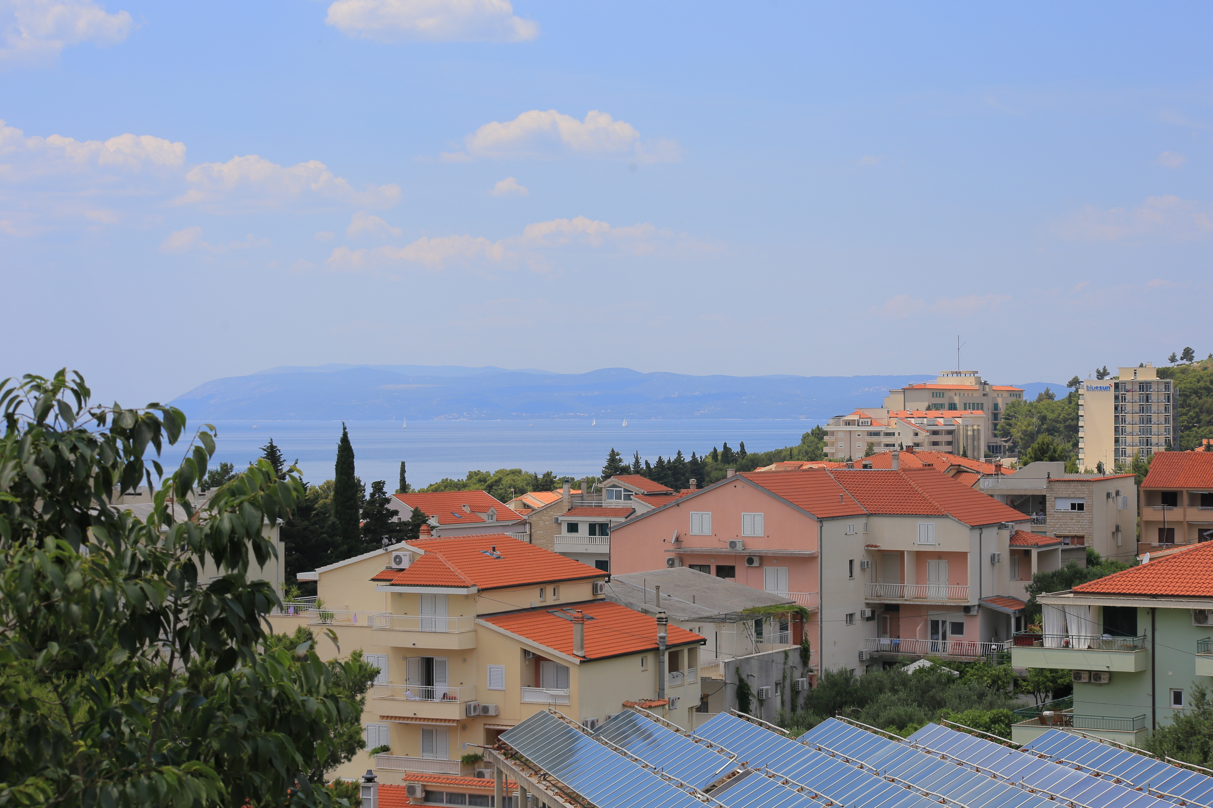 One bedroom apartment with balcony and sea view Tučepi, Makarska  A-b