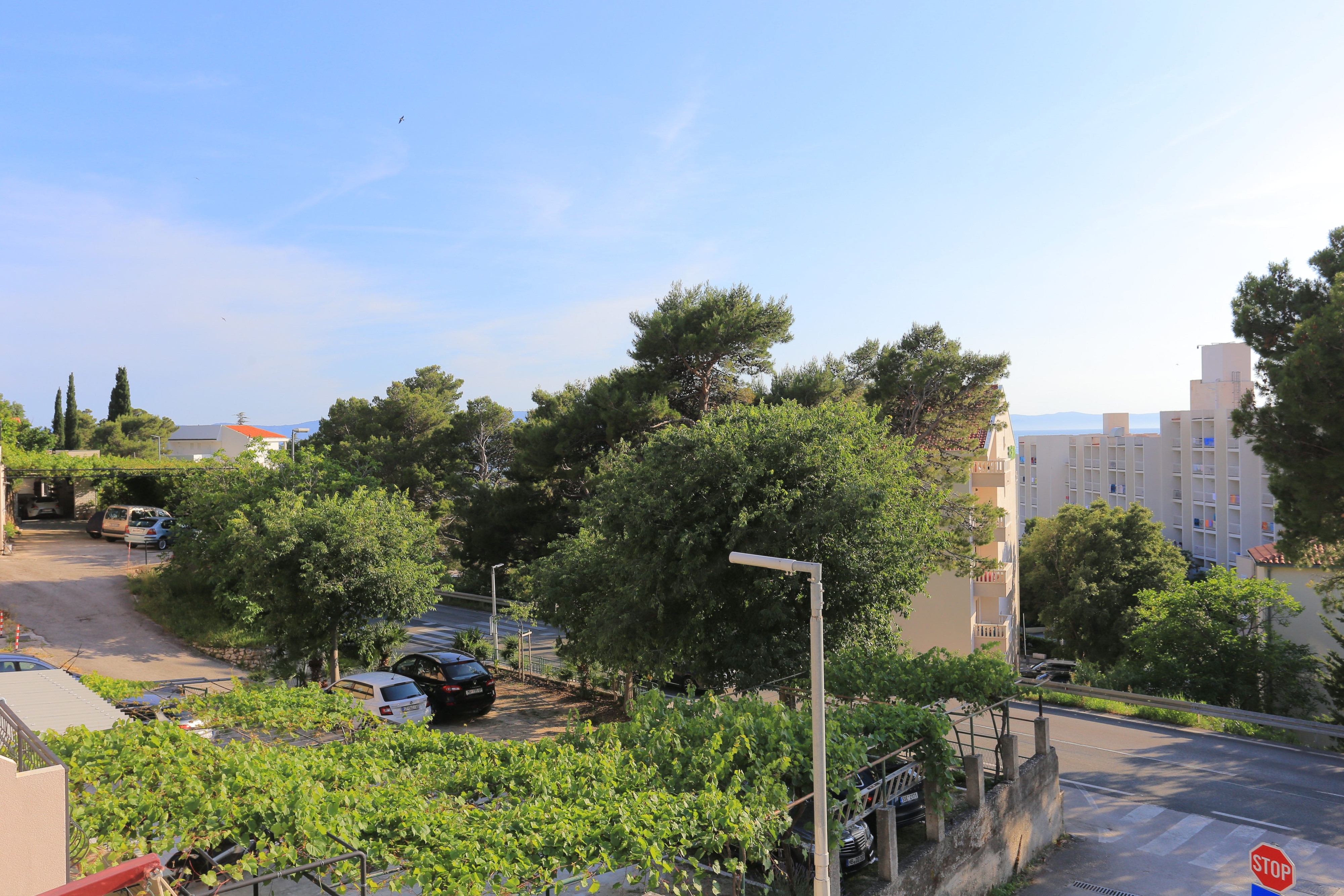 One bedroom apartment with balcony and sea view Tučepi, Makarska  A-c