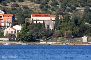 Slano, Dubrovnik, Hébergement 2682 - Appartements et chambres à proximité de la mer avec une plage de galets.