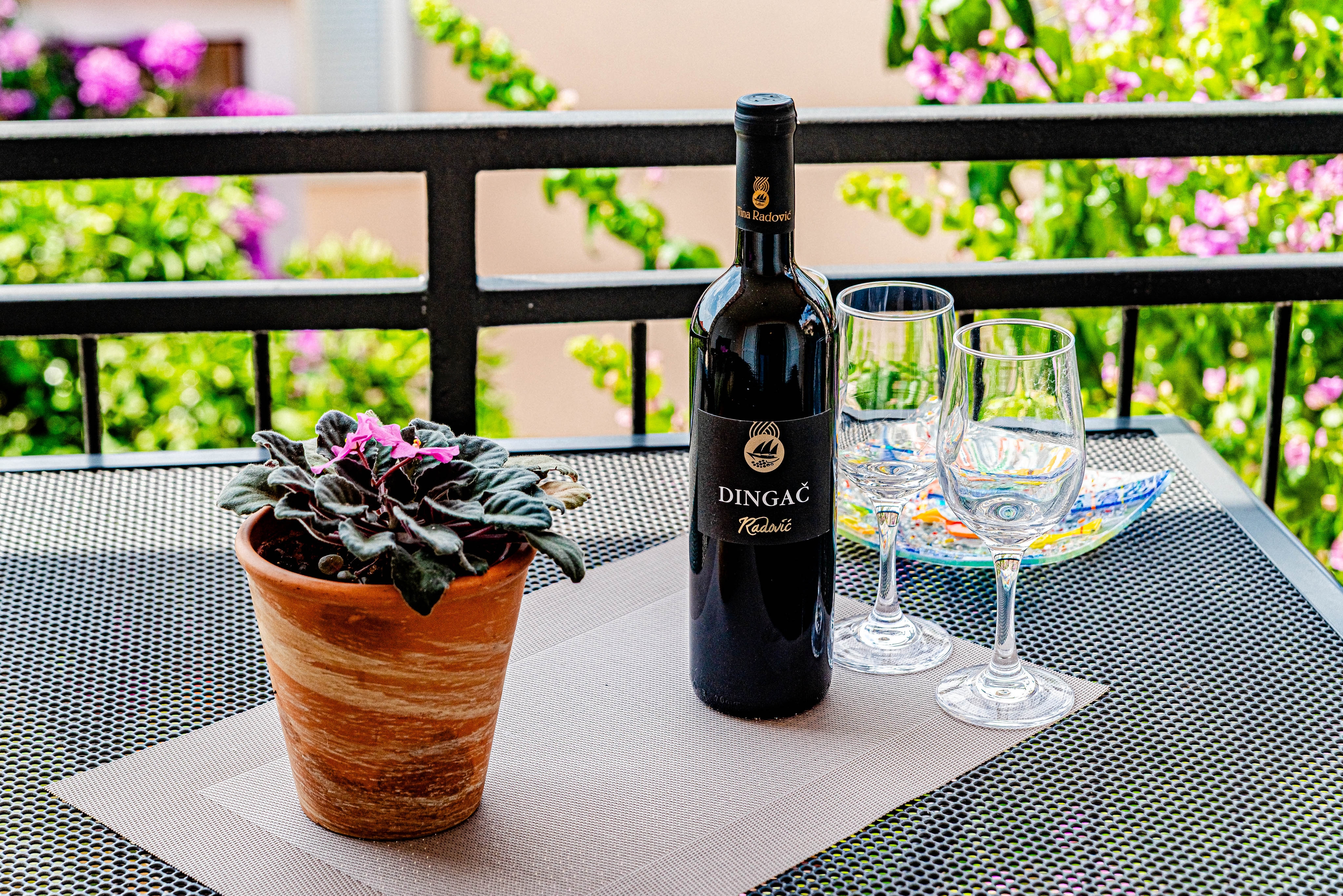 Jednosobni apartman s terasom i pogledom na more Orebić, Pelješac  A-c