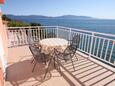 Podaca, Terrasse 1 dans l’hébergement en type apartment, avec la vue sur la mer et WiFi.