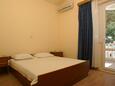 Bedroom 1 Baška Voda, Bedroom 1 in the apartment, air condition available, (pet friendly) and WiFi.