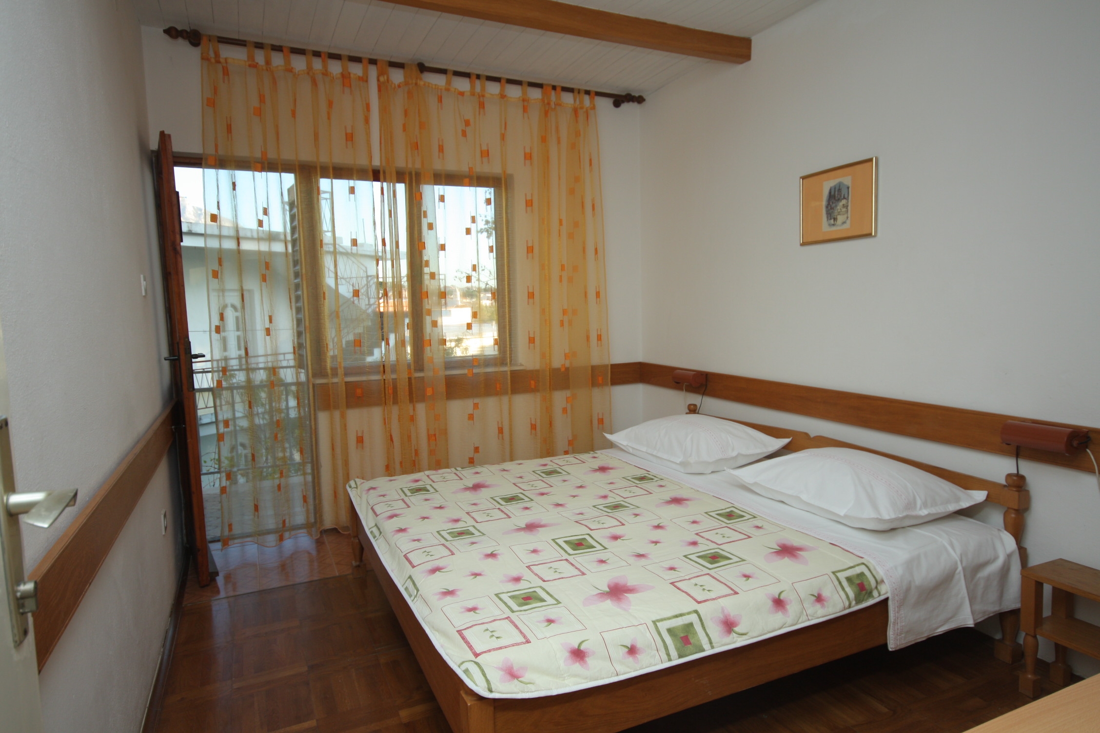 One bedroom apartment with balcony and sea view Baška Voda, Makarska  A-a