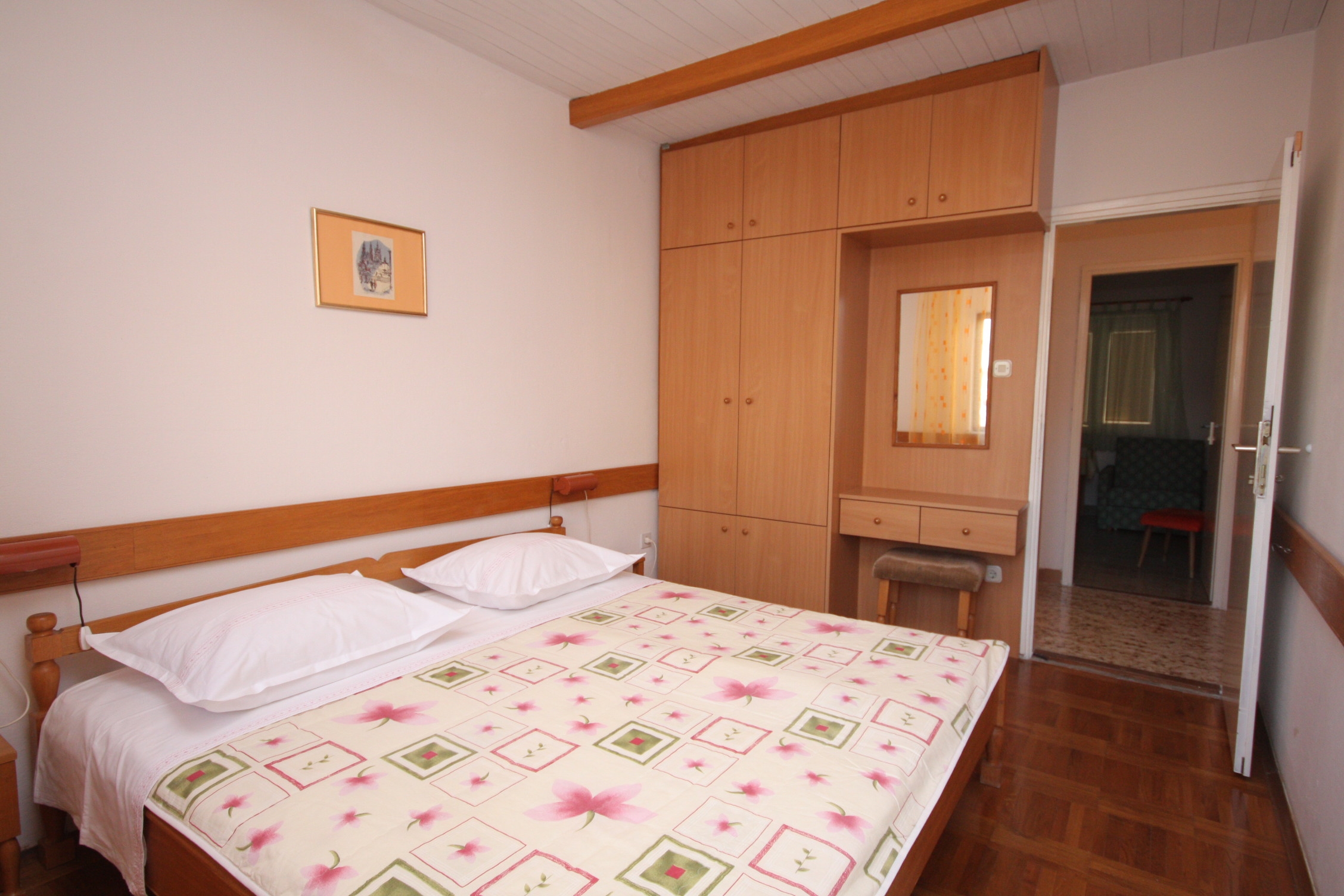 One bedroom apartment with balcony and sea view Baška Voda, Makarska  A-a