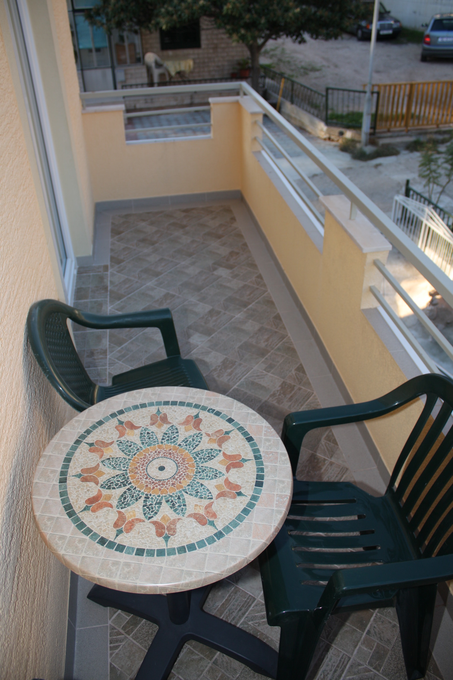 Two bedroom apartment with balcony and sea view Baška Voda, Makarska  A-b