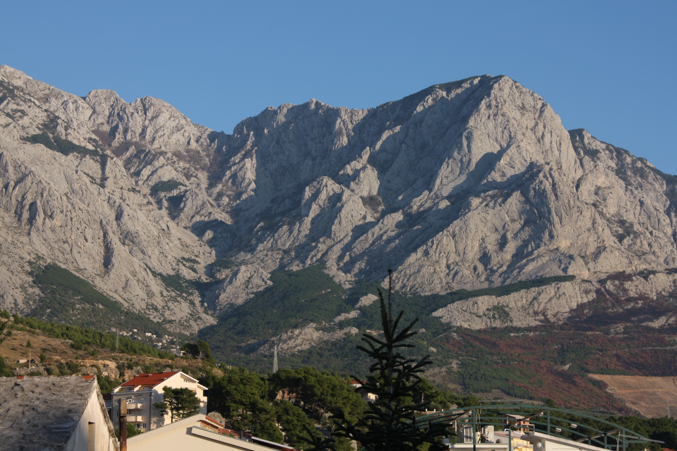 Two bedroom apartment with balcony and sea view Baška Voda, Makarska  A-b