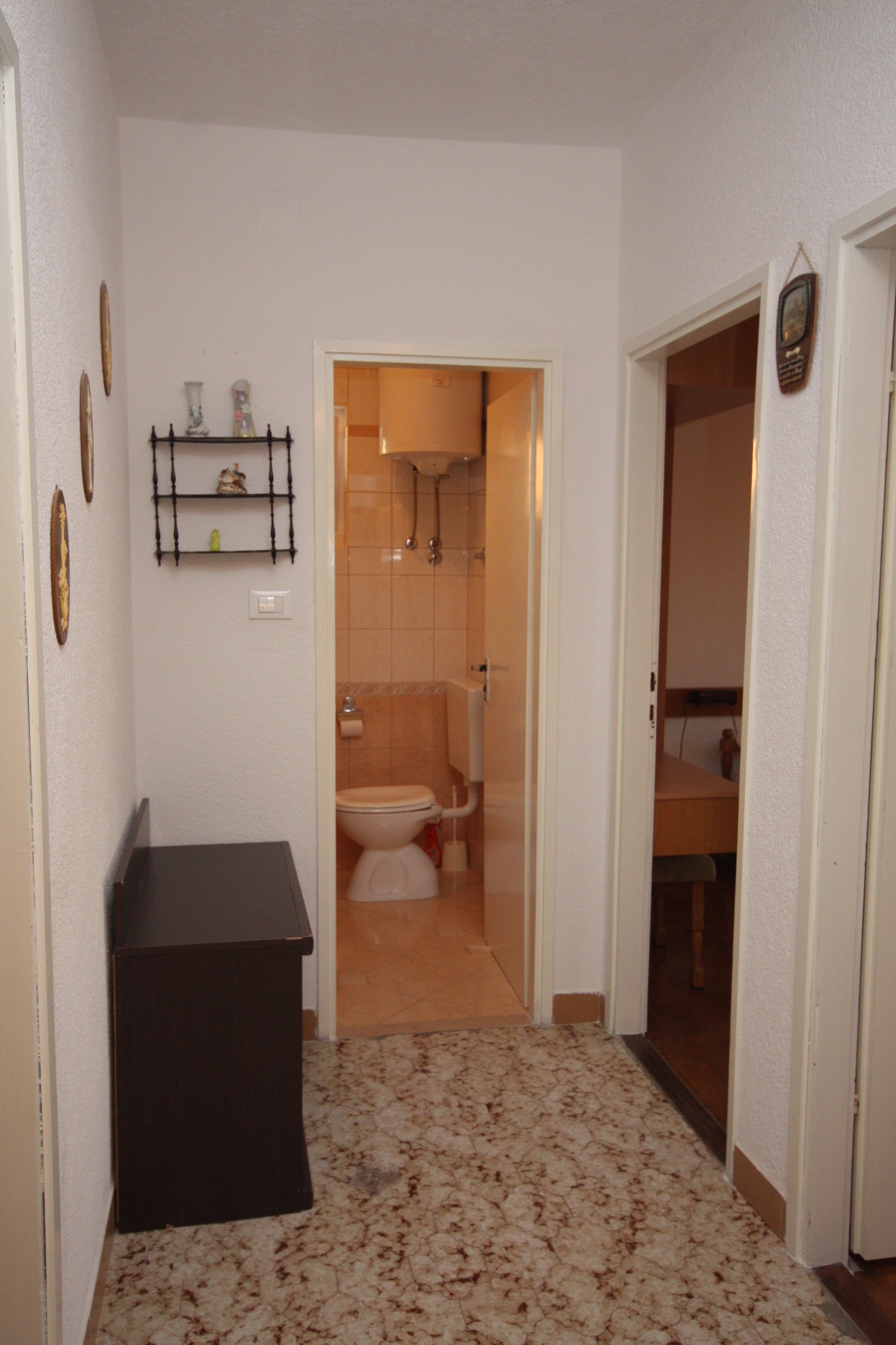 Two bedroom apartment with balcony and sea view Baška Voda, Makarska  A-b