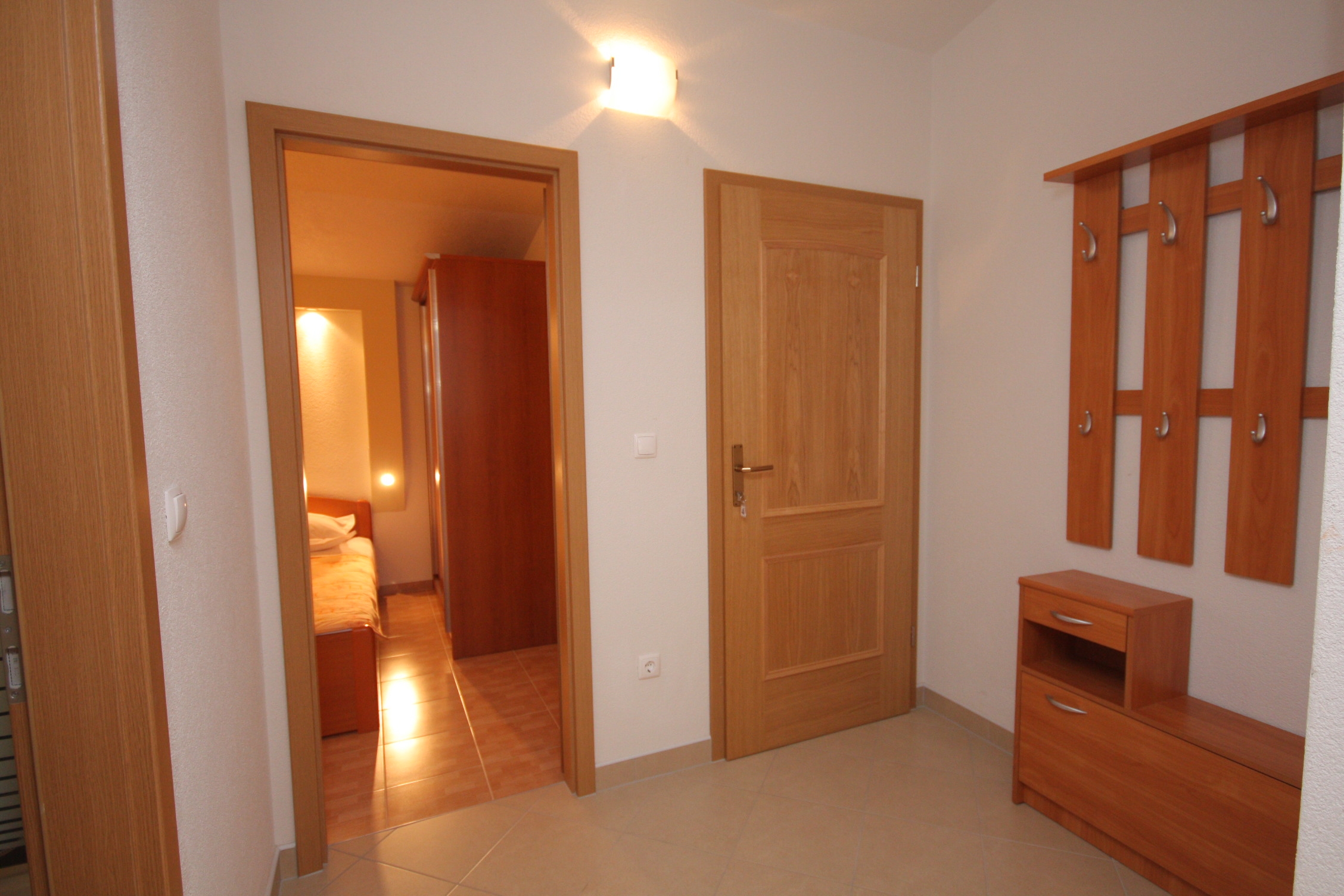 One bedroom apartment with terrace and sea view Baška Voda, Makarska  A-d