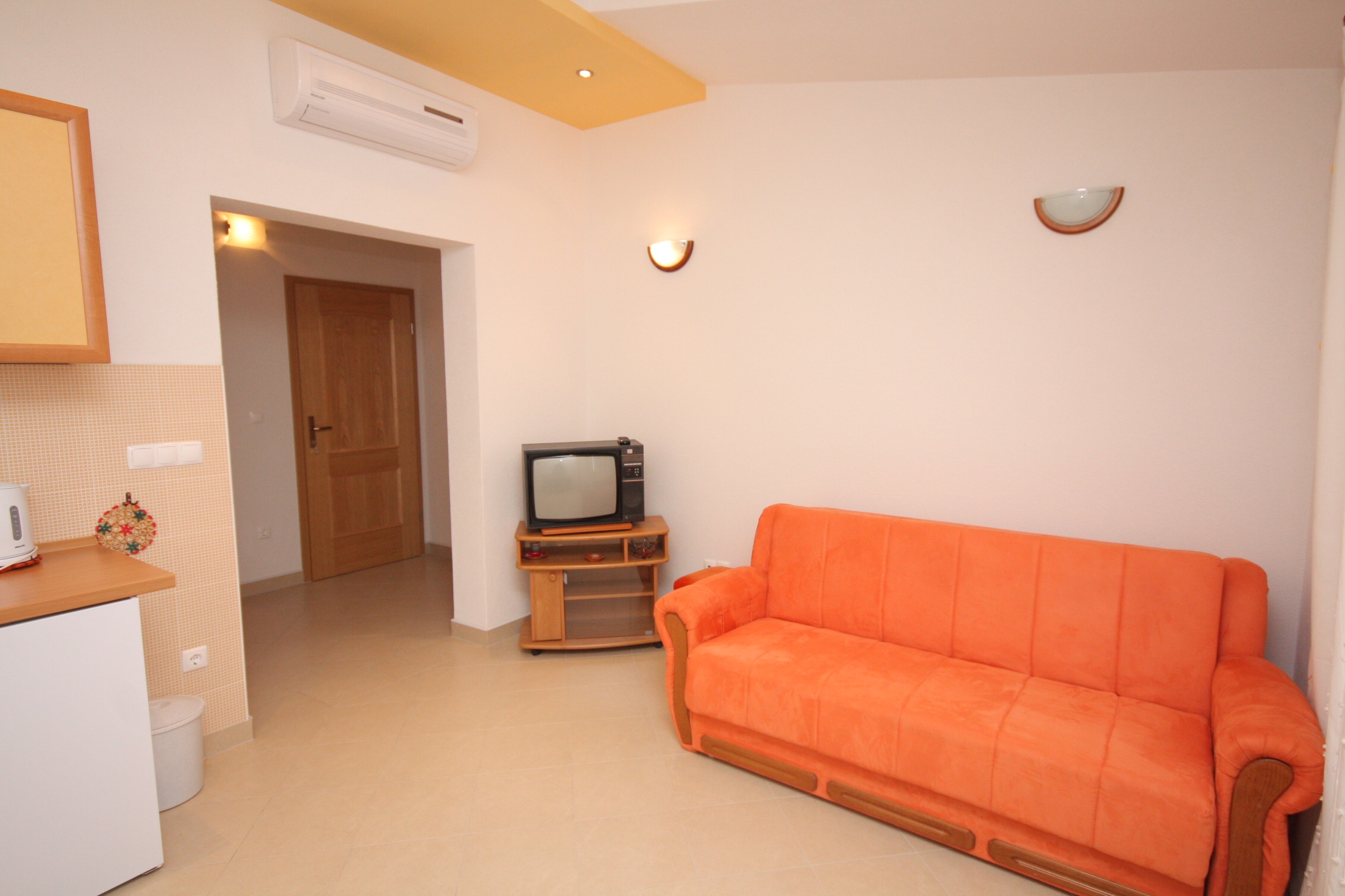 One bedroom apartment with terrace and sea view Baška Voda, Makarska  A-d