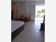 Sala da pranzo Promajna, Sala da pranzo nell'alloggi del tipo apartment, condizionatore disponibile e WiFi.