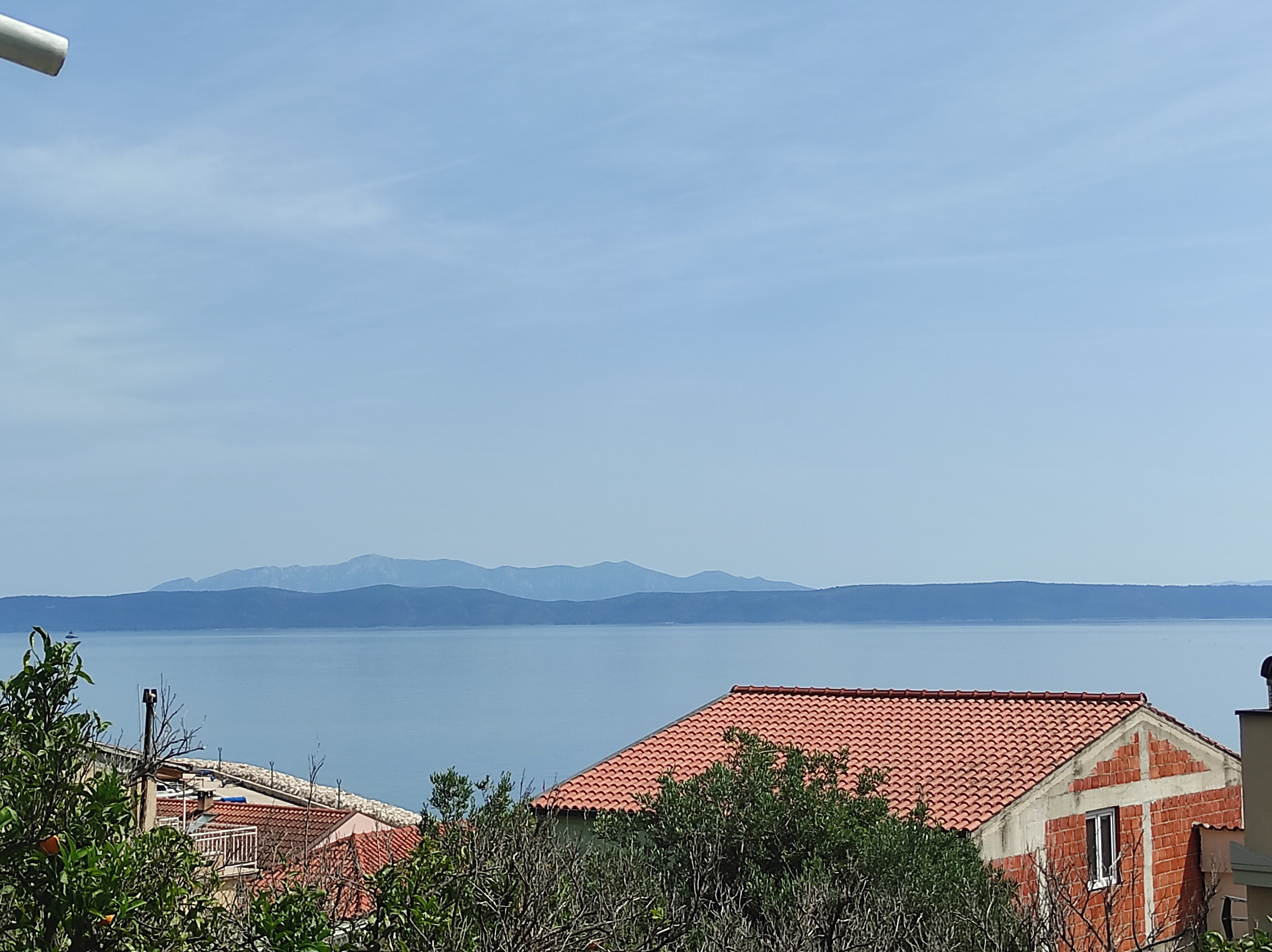 One bedroom apartment with terrace and sea view Podgora, Makarska  A-a