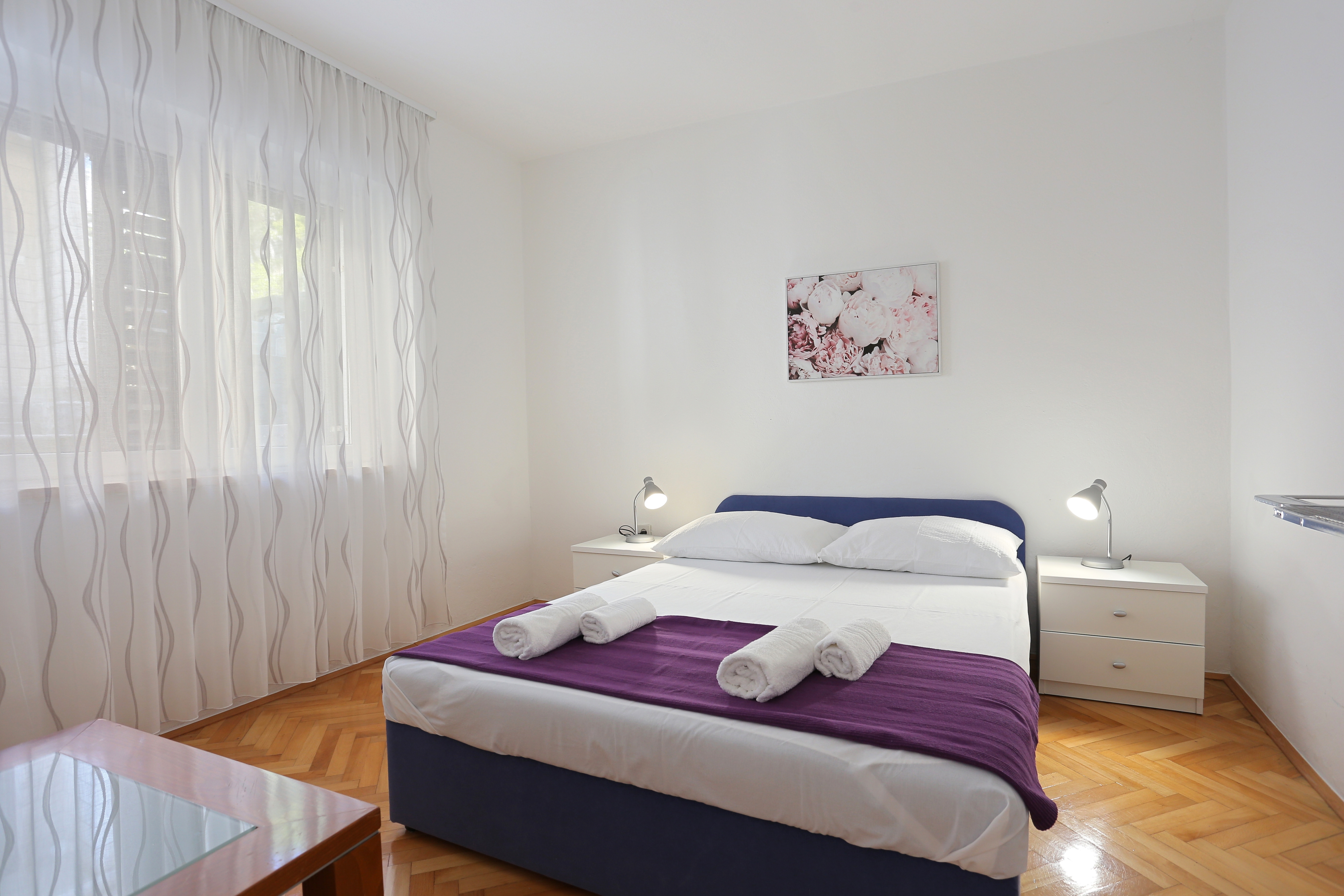 Three bedroom apartment with terrace and sea view Brela, Makarska  A-a