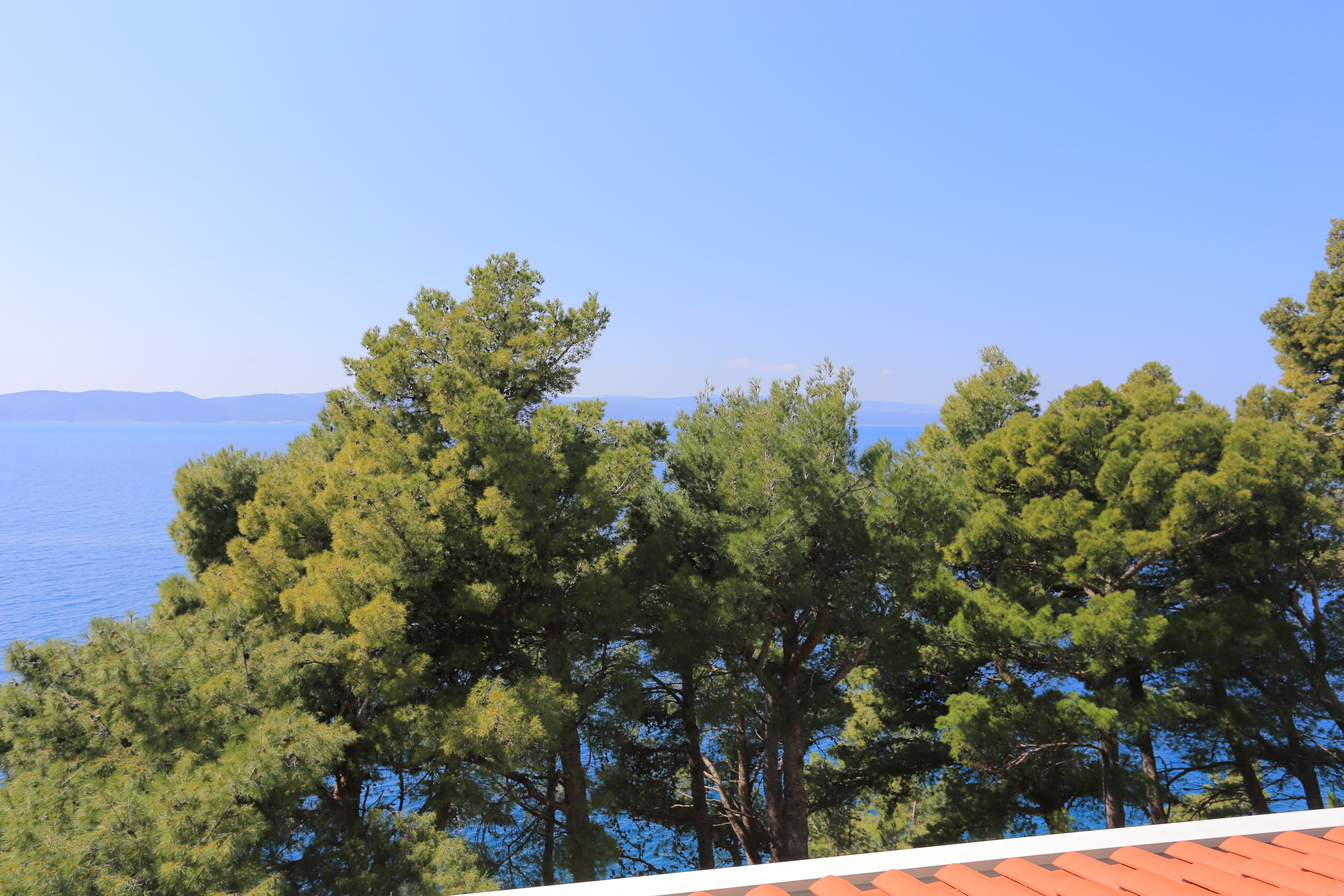 Three bedroom apartment with terrace and sea view Brela, Makarska  A-a