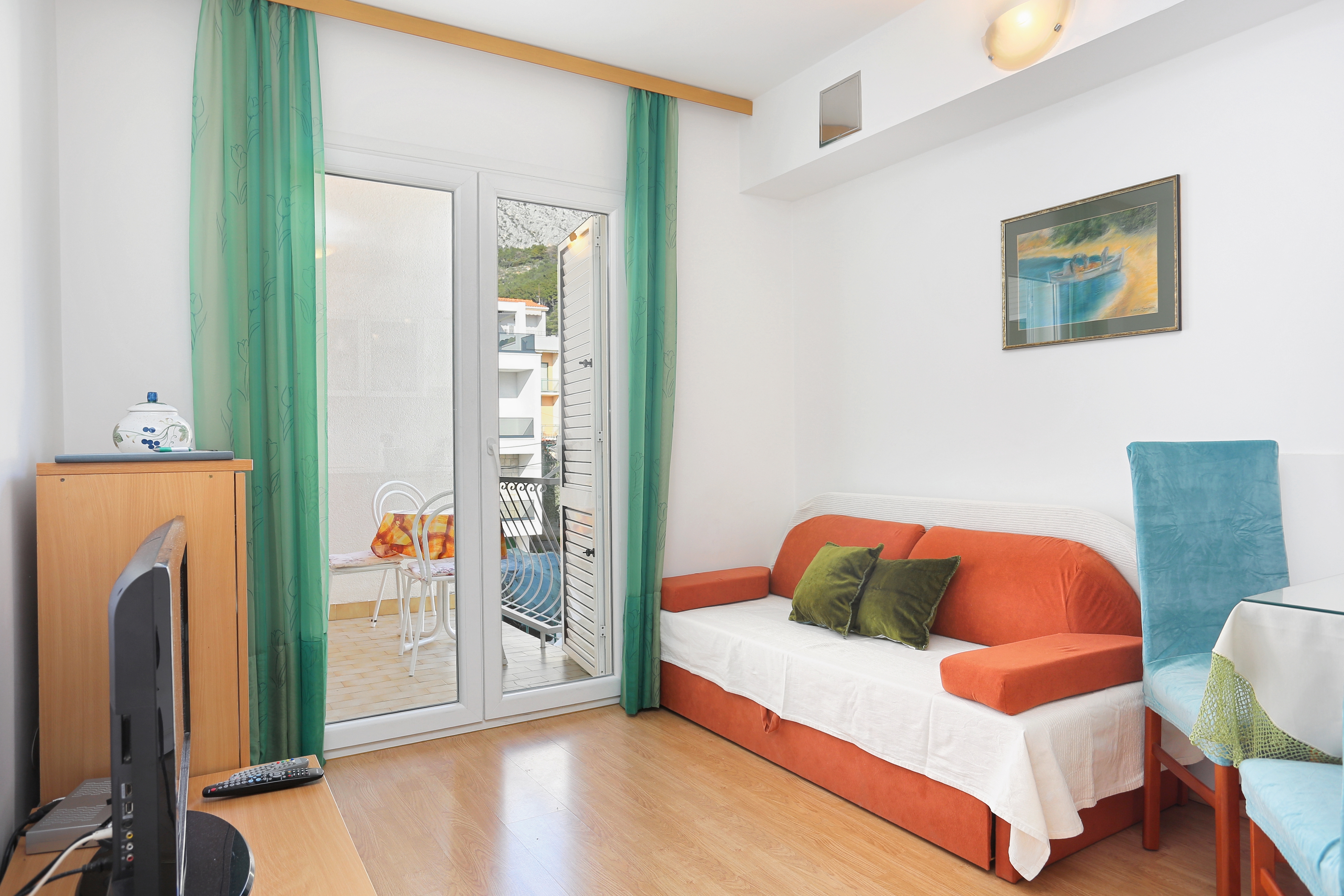 One bedroom apartment with terrace Tučepi, Makarska (A-2721-a)