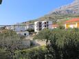 Tučepi, Terrasse - vue dans l’hébergement en type apartment, animaux acceptés et WiFi.