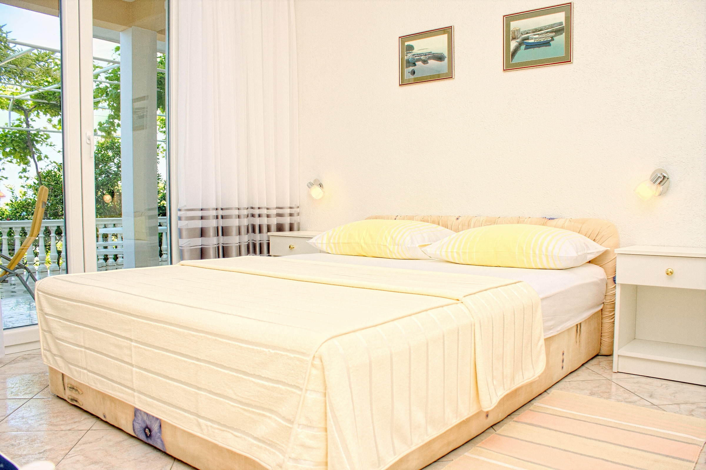 Four bedroom apartment with terrace and sea view Živogošće - Porat, Makarska  A-a