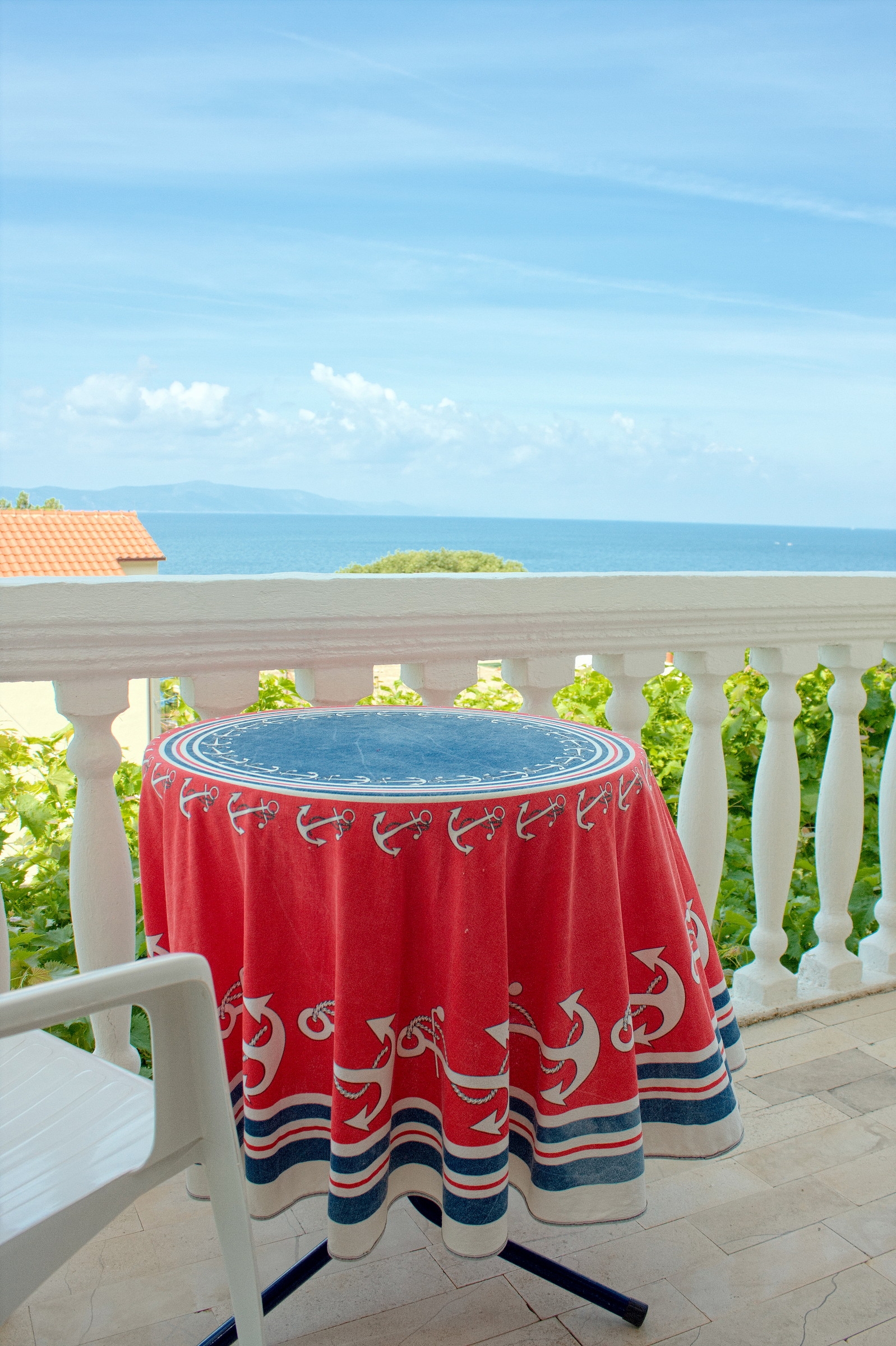 Two bedroom apartment with terrace and sea view Živogošće - Porat, Makarska  A-b