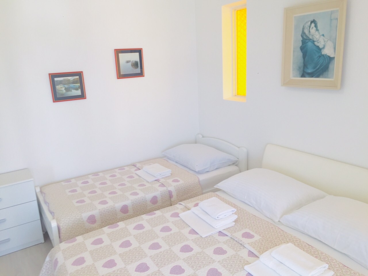 Two bedroom apartment with terrace and sea view Živogošće - Porat, Makarska  A-b