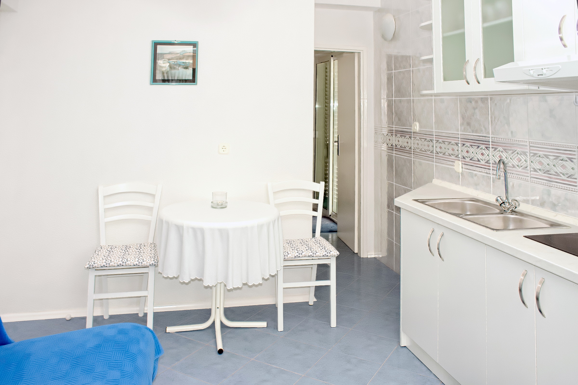 One bedroom apartment with terrace and sea view Živogošće - Porat, Makarska (A-2733-c)