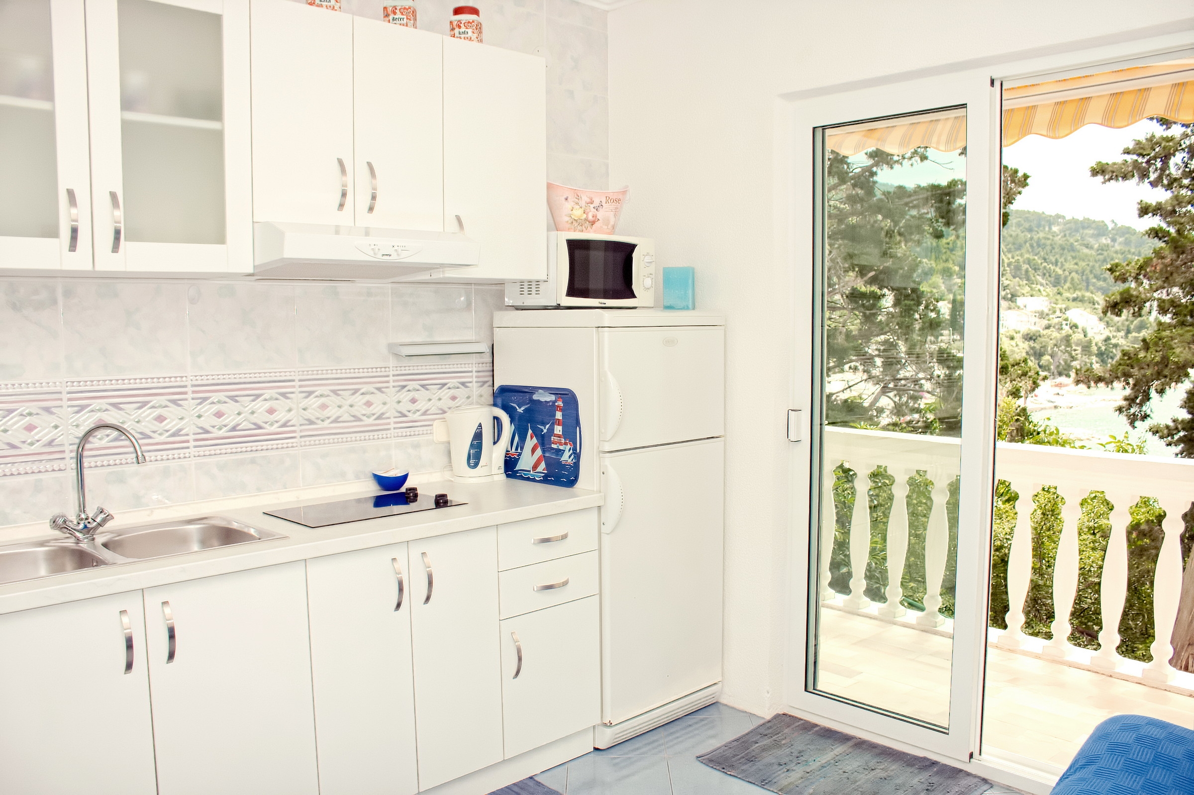 One bedroom apartment with terrace and sea view Živogošće - Porat, Makarska (A-2733-c)