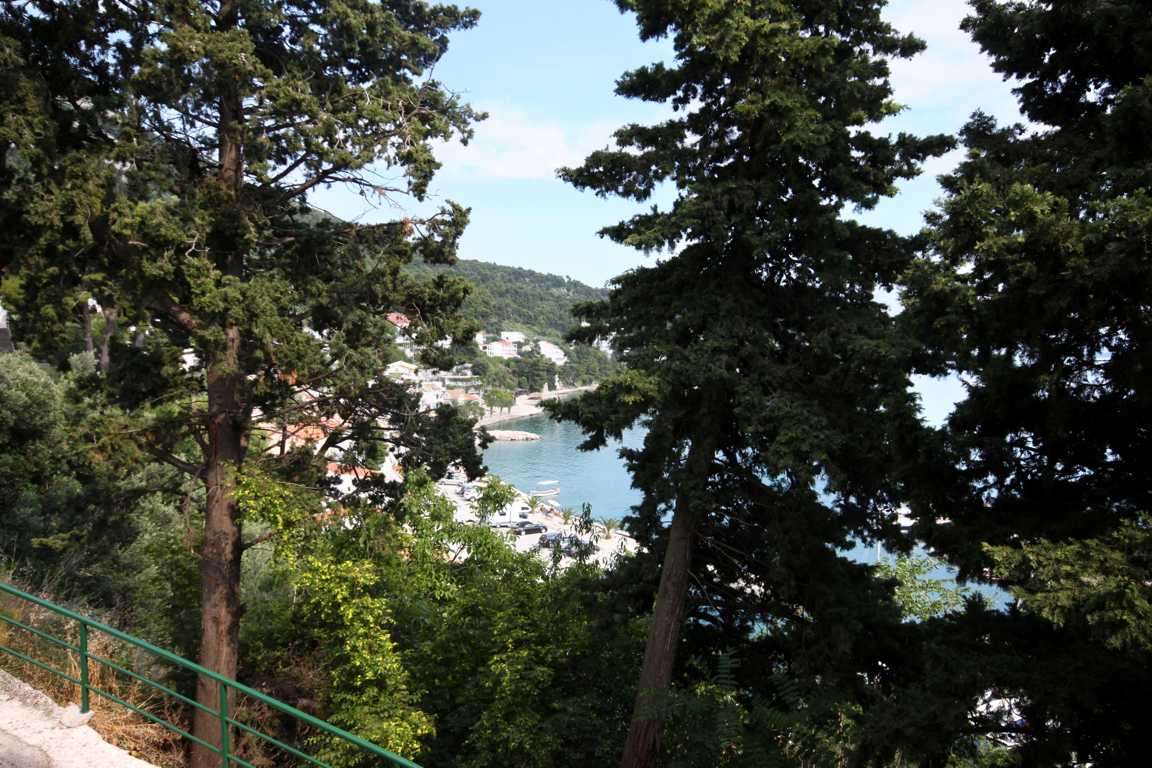 One bedroom apartment with terrace and sea view Živogošće - Porat, Makarska  A-c