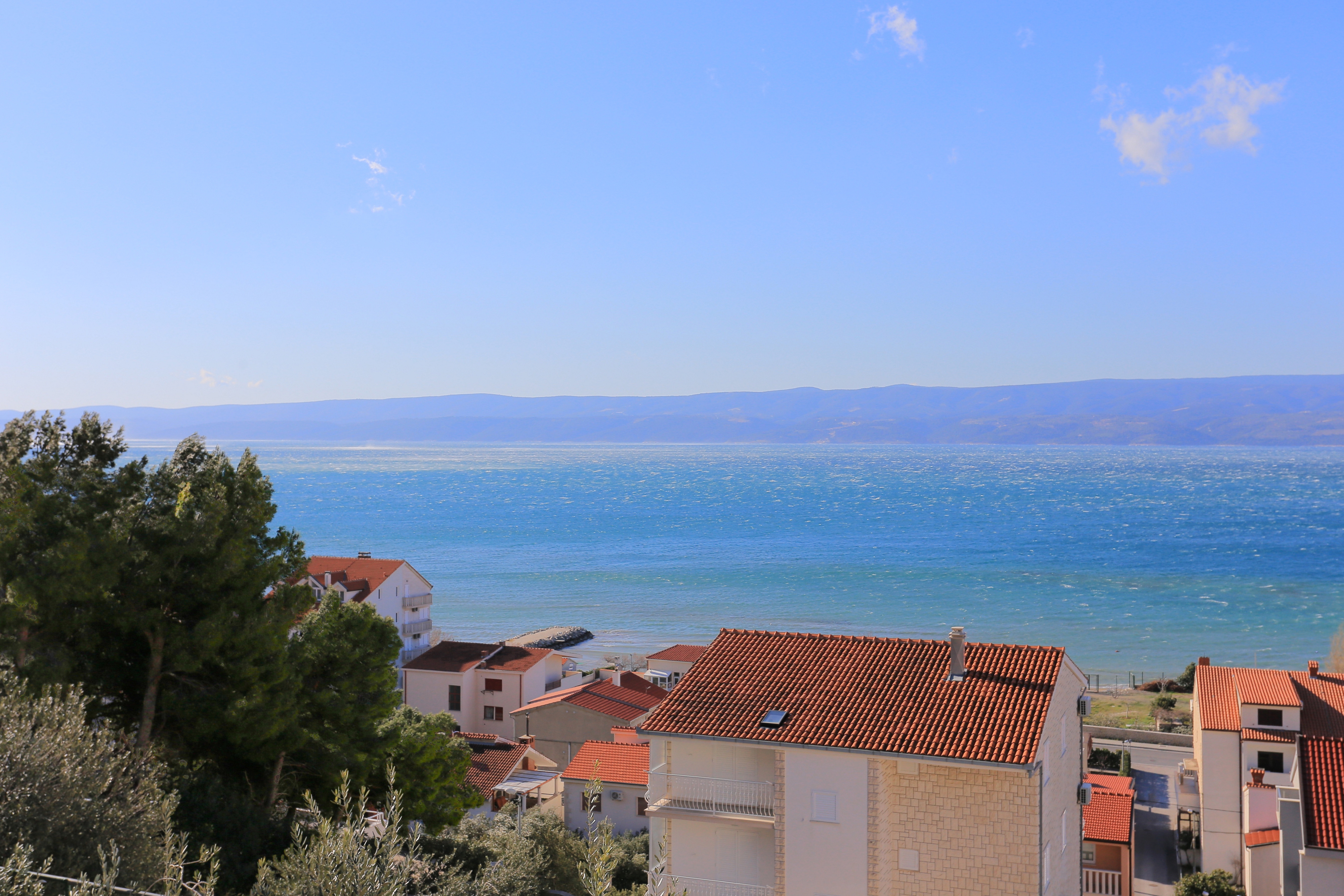 Two bedroom apartment with terrace and sea view Duće, Omiš  A-a