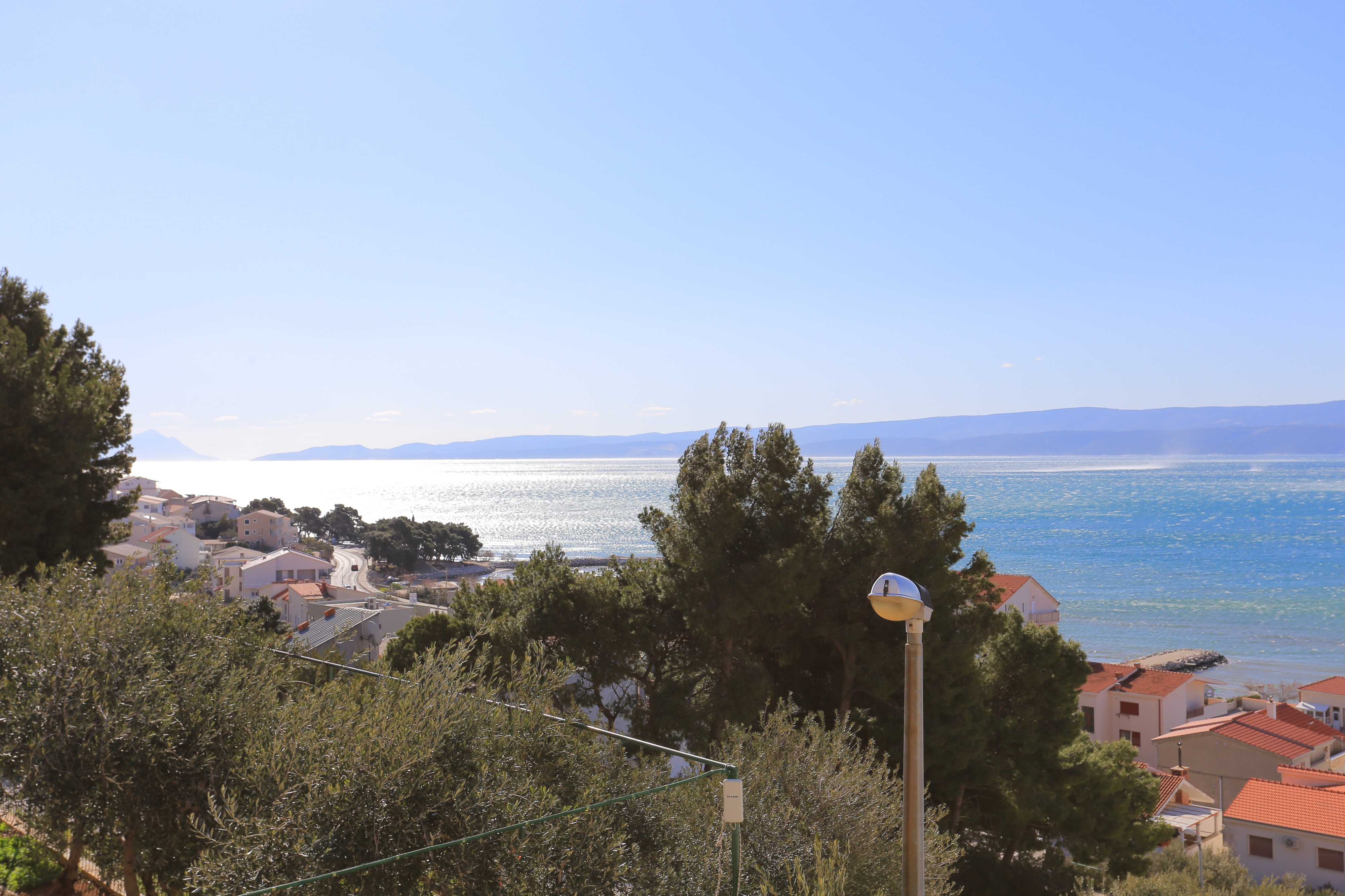 One bedroom apartment with terrace and sea view Duće, Omiš  A-f