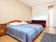 Ložnice Omiš, Ložnice v ubytování typu apartment, s klimatizací a WiFi.