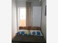 Ložnice Omiš, Ložnice v ubytování typu studio-apartment, s klimatizací a WiFi.