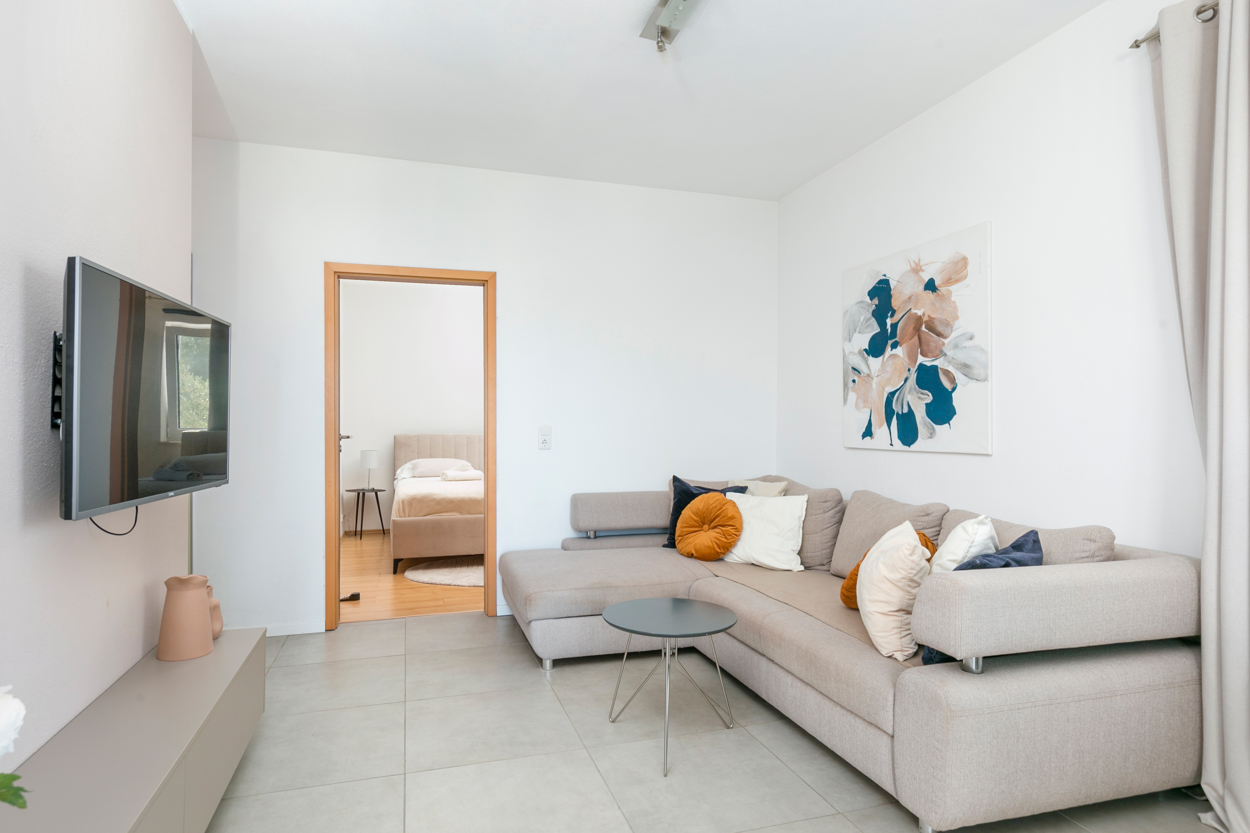 Appartement de deux chambres avec une piscine Marina, Trogir (A-27449-b)