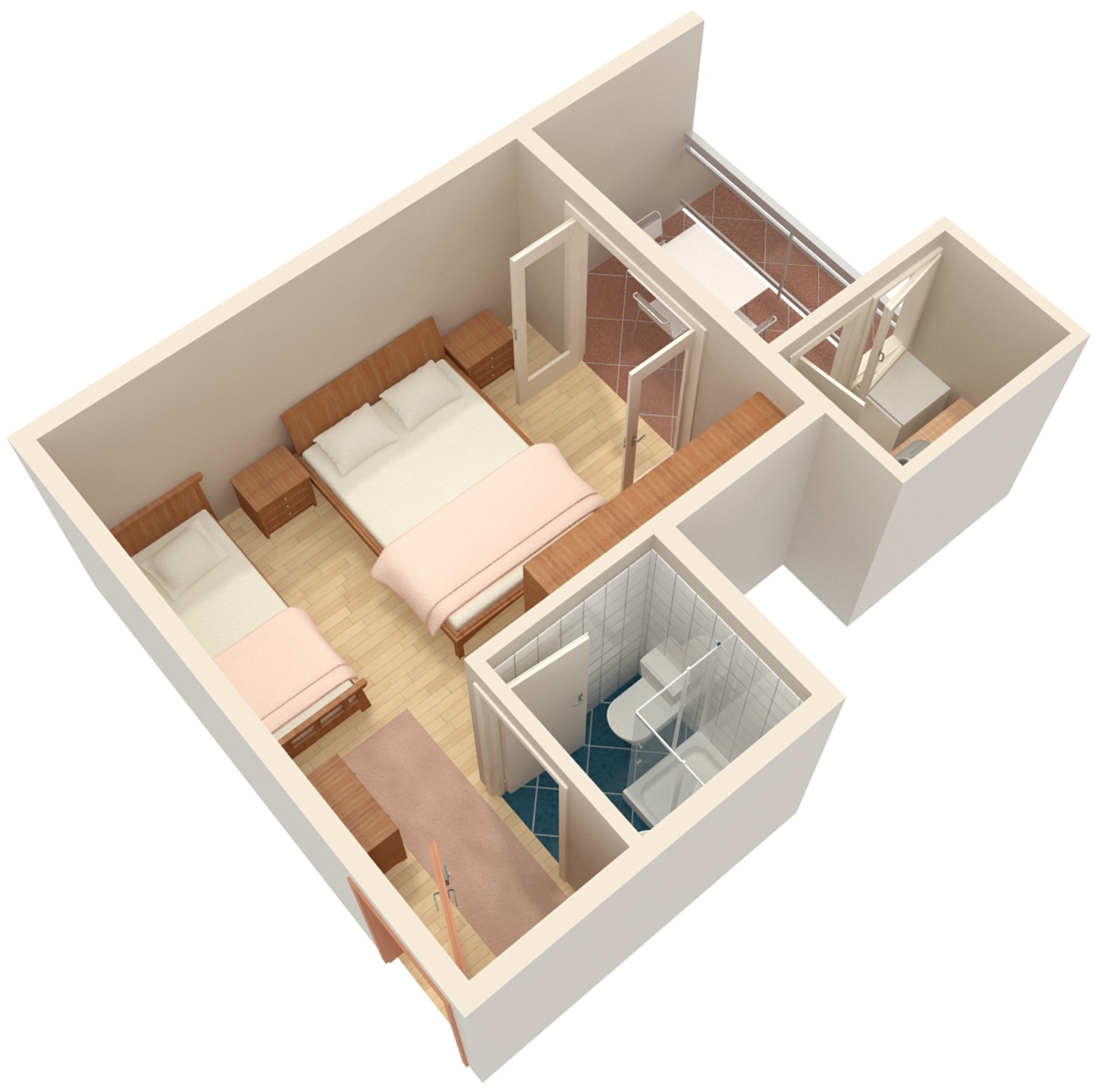 Studio flat with terrace Omiš  AS-a