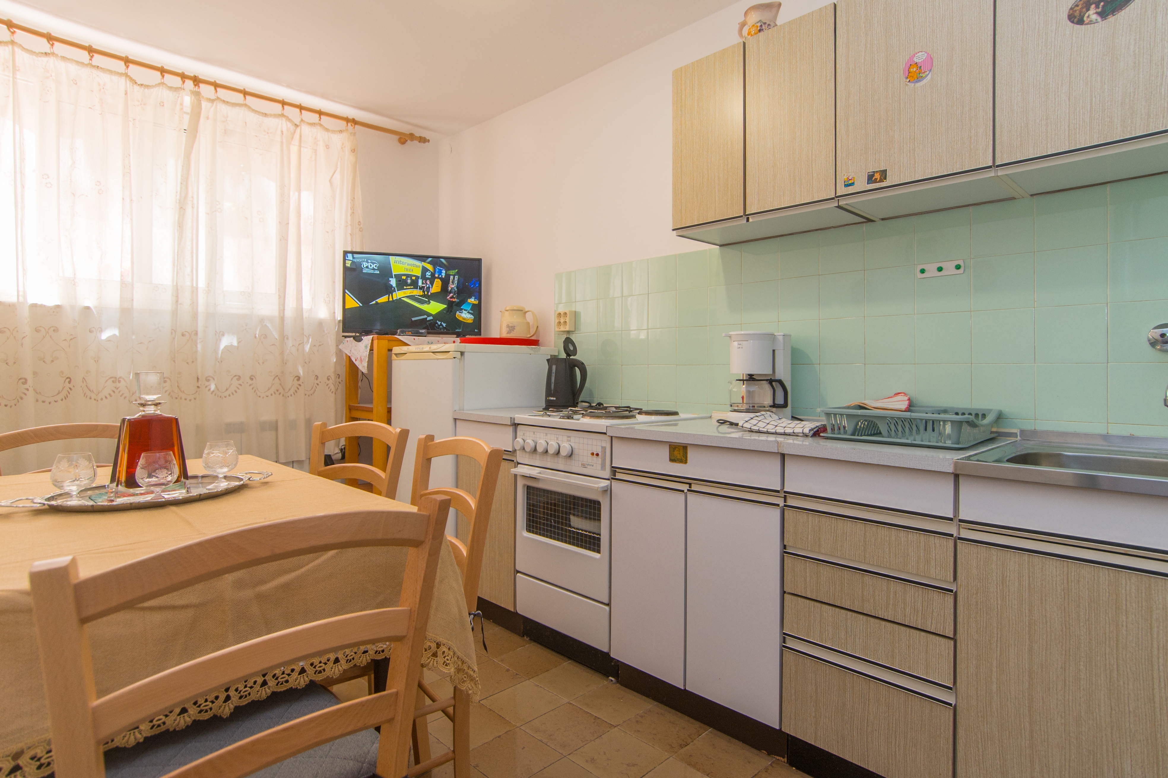 Appartement de deux chambres avec la terrasse et la vue sur le mer Mali Losinj, Losinj (A-27458-a)