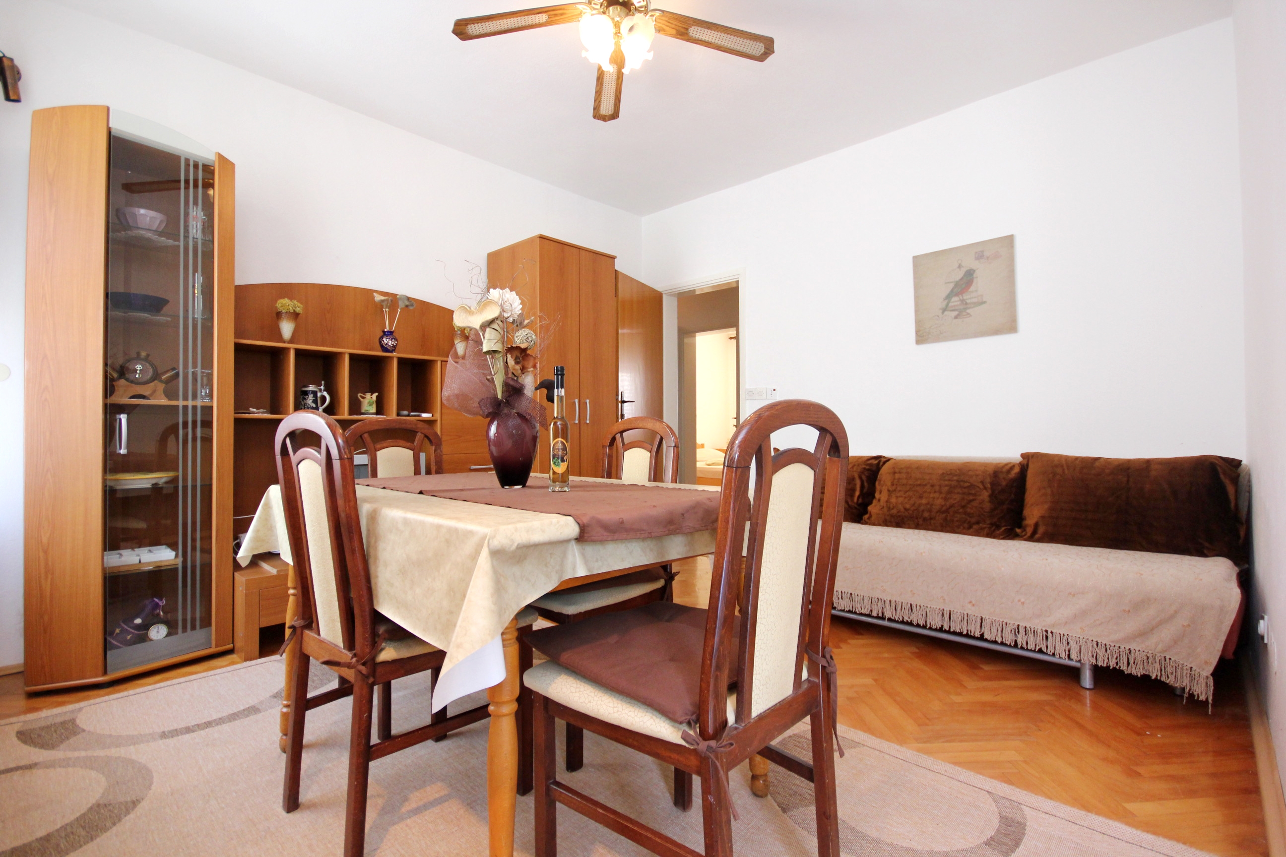 Two bedroom apartment with terrace and sea view Orebić, Pelješac (A-275-b)