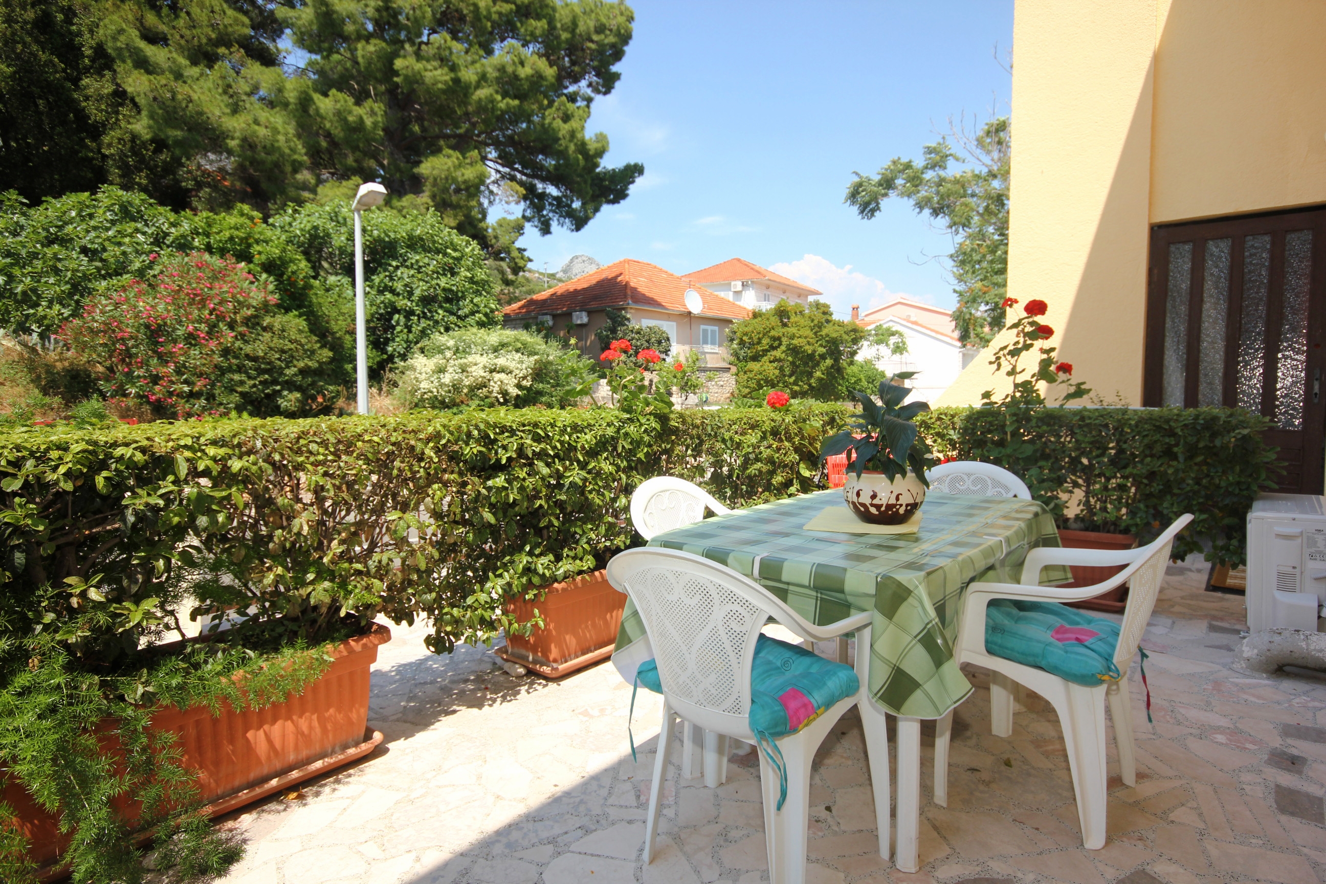 Two bedroom apartment with terrace and sea view Orebić, Pelješac  A-b