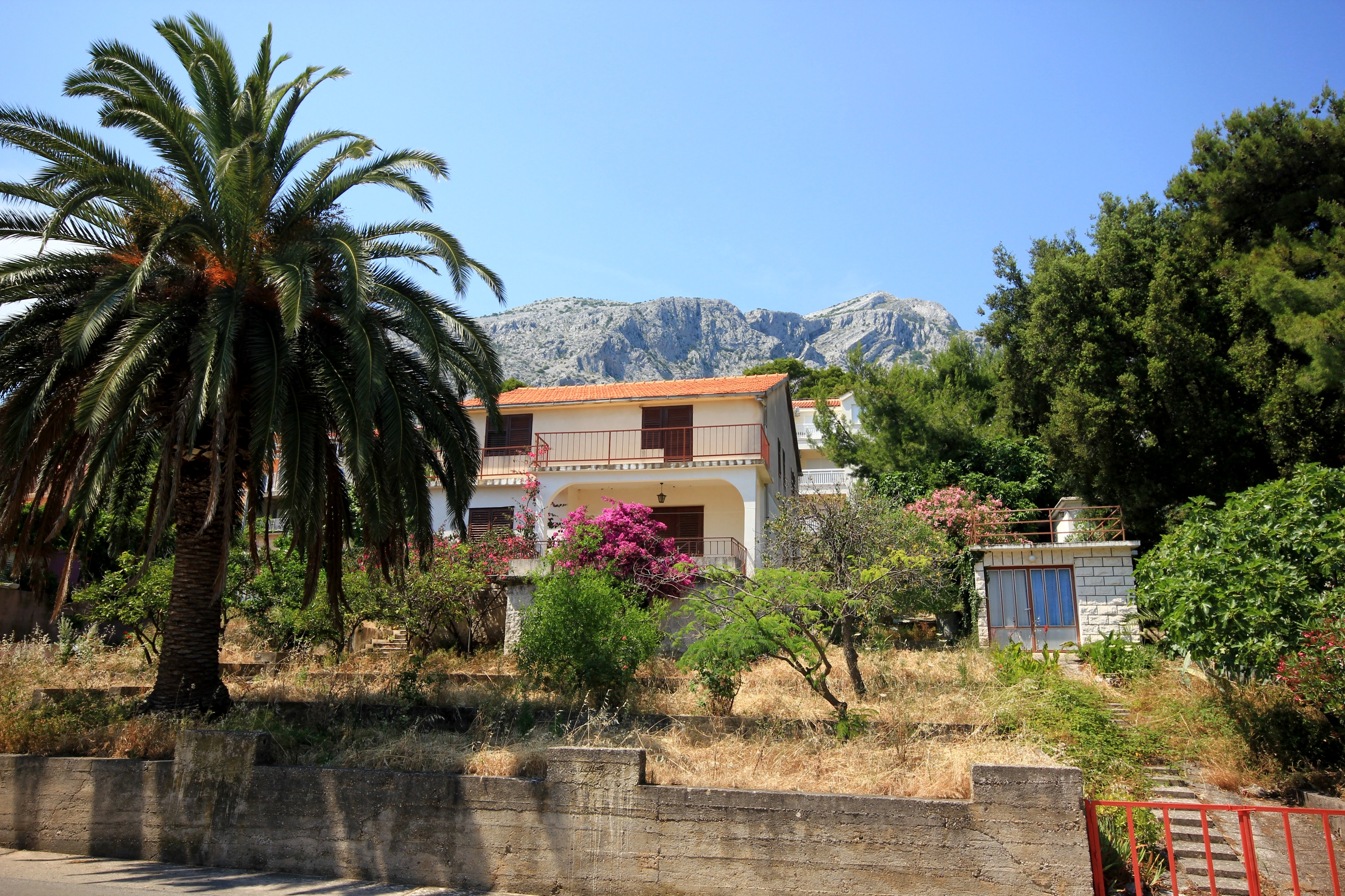 Two bedroom apartment with terrace and sea view Orebić, Pelješac  A-b