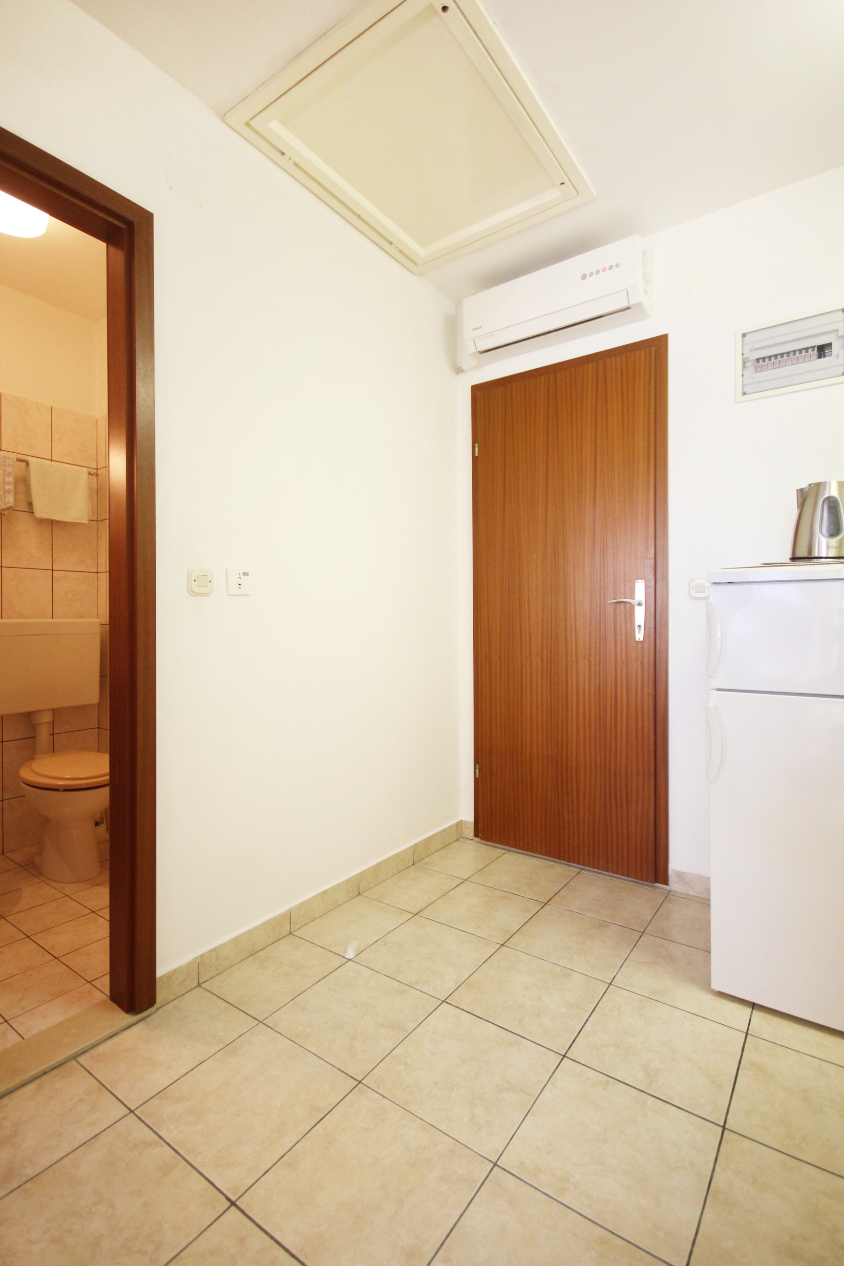 One bedroom apartment with balcony and sea view Orebić, Pelješac  A-c