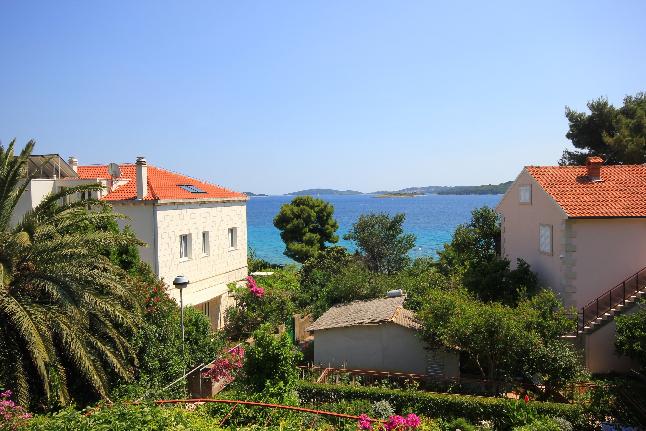 Studio flat with balcony and sea view Orebić, Pelješac  AS-a
