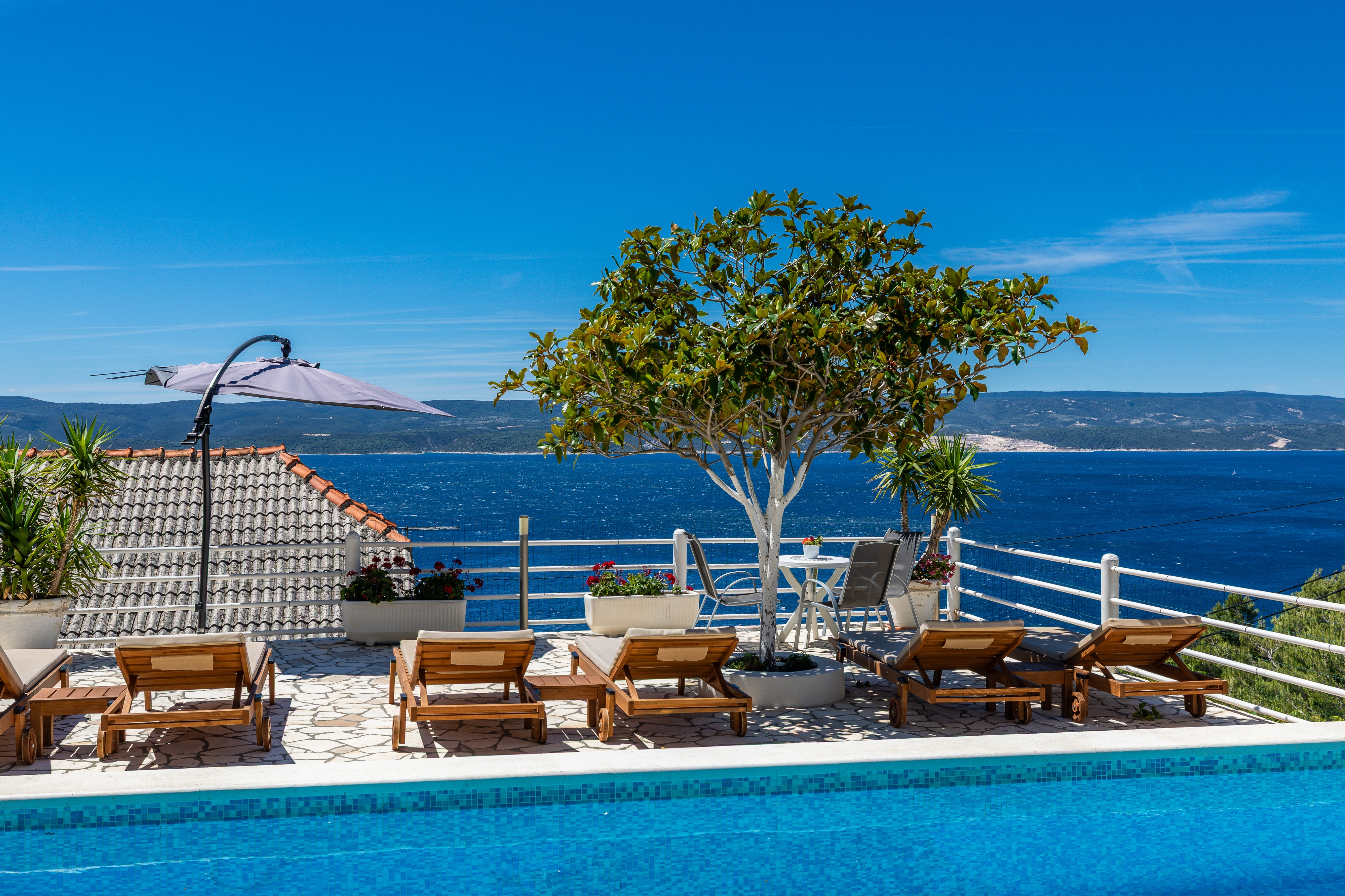 Appartement dune chambre avec une piscine Mimice, Omis (A-27510-b)