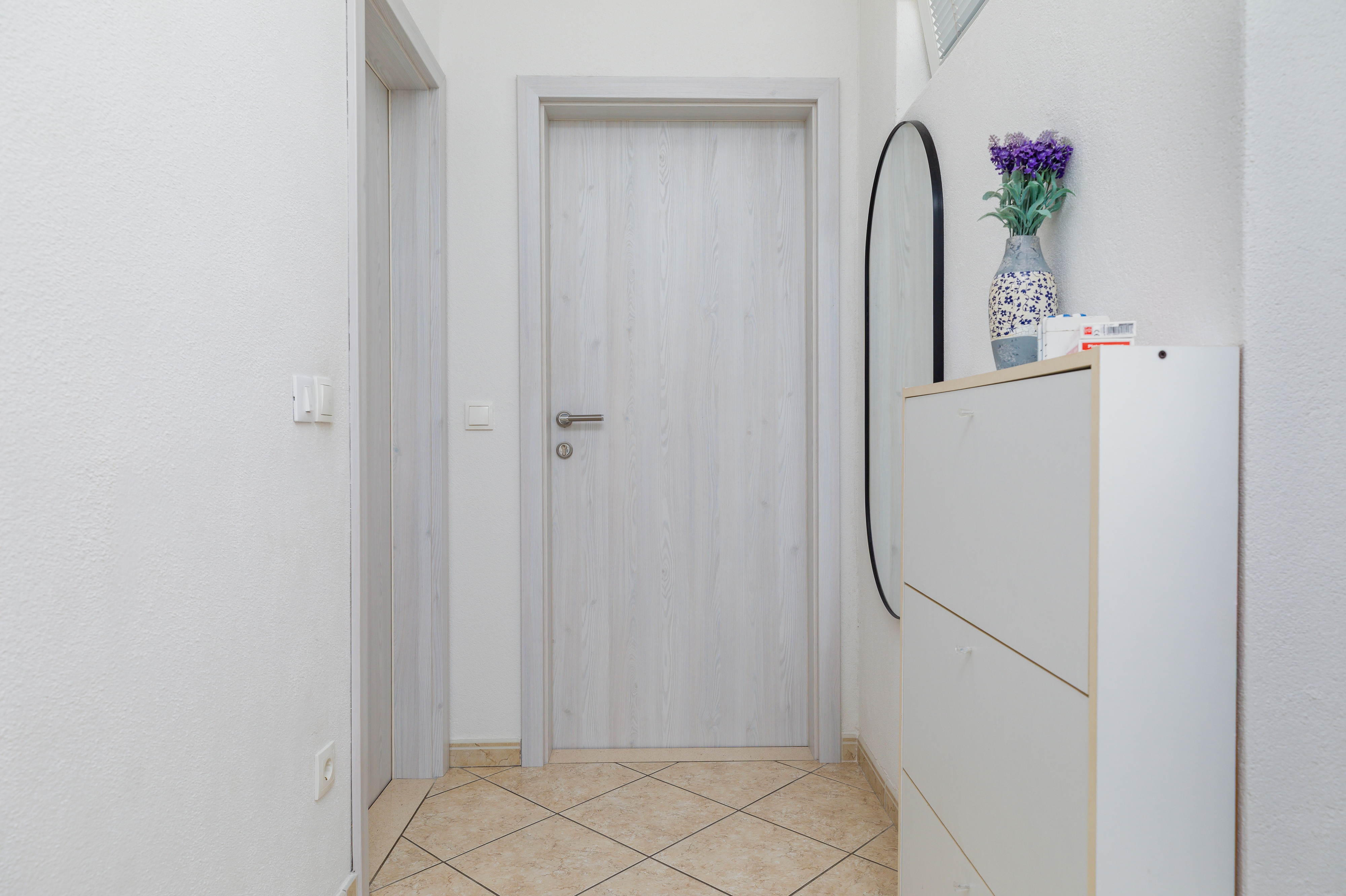Two bedroom apartment with balcony and sea view Brela, Makarska  A-a