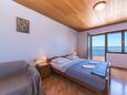 Ložnice Brela, Ložnice v ubytování typu studio-apartment, s klimatizací a WiFi.