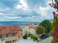 Brela, Balkon - pohled v ubytování typu room, WiFi.