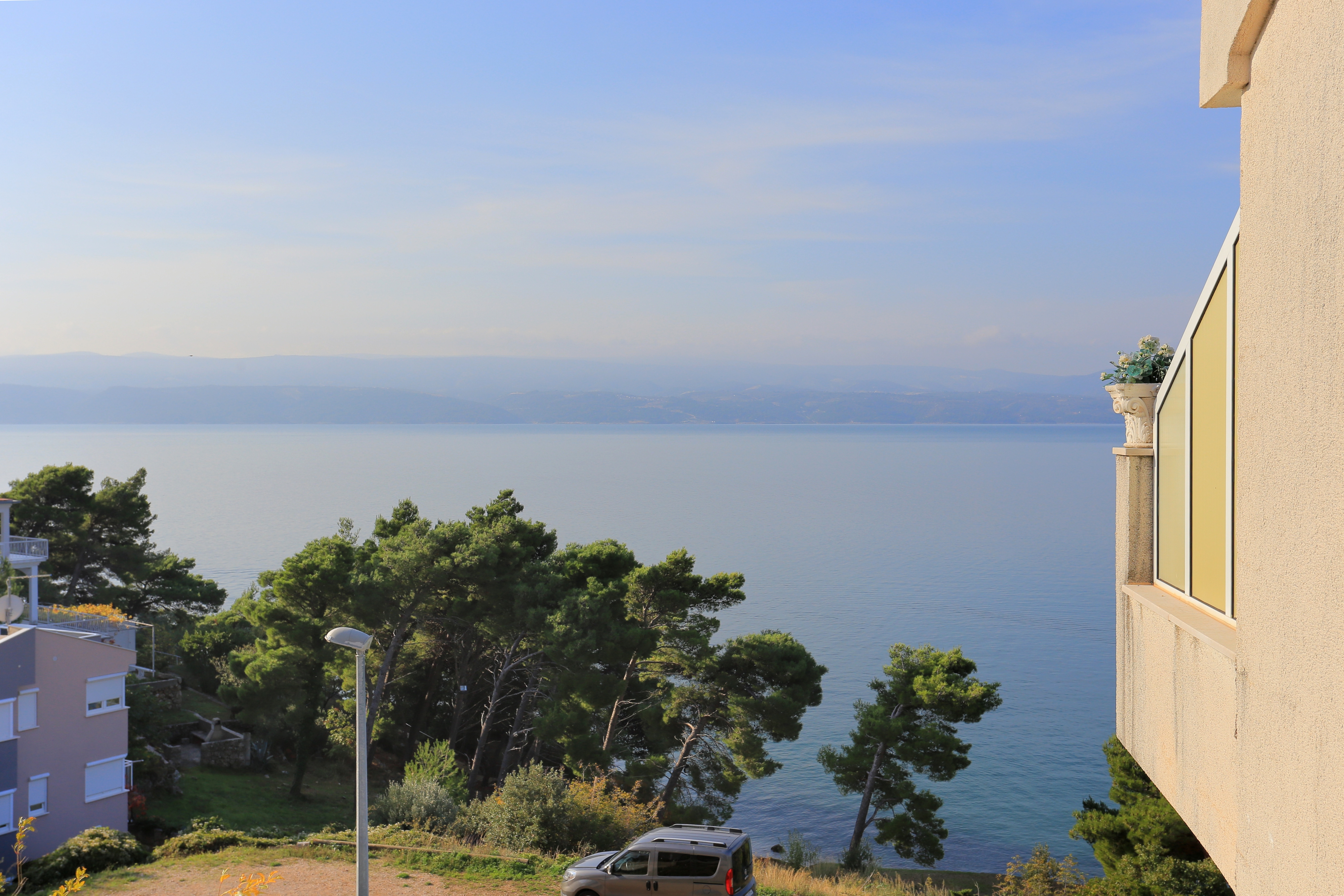 One bedroom apartment with terrace and sea view Balića Rat, Omiš  A-b