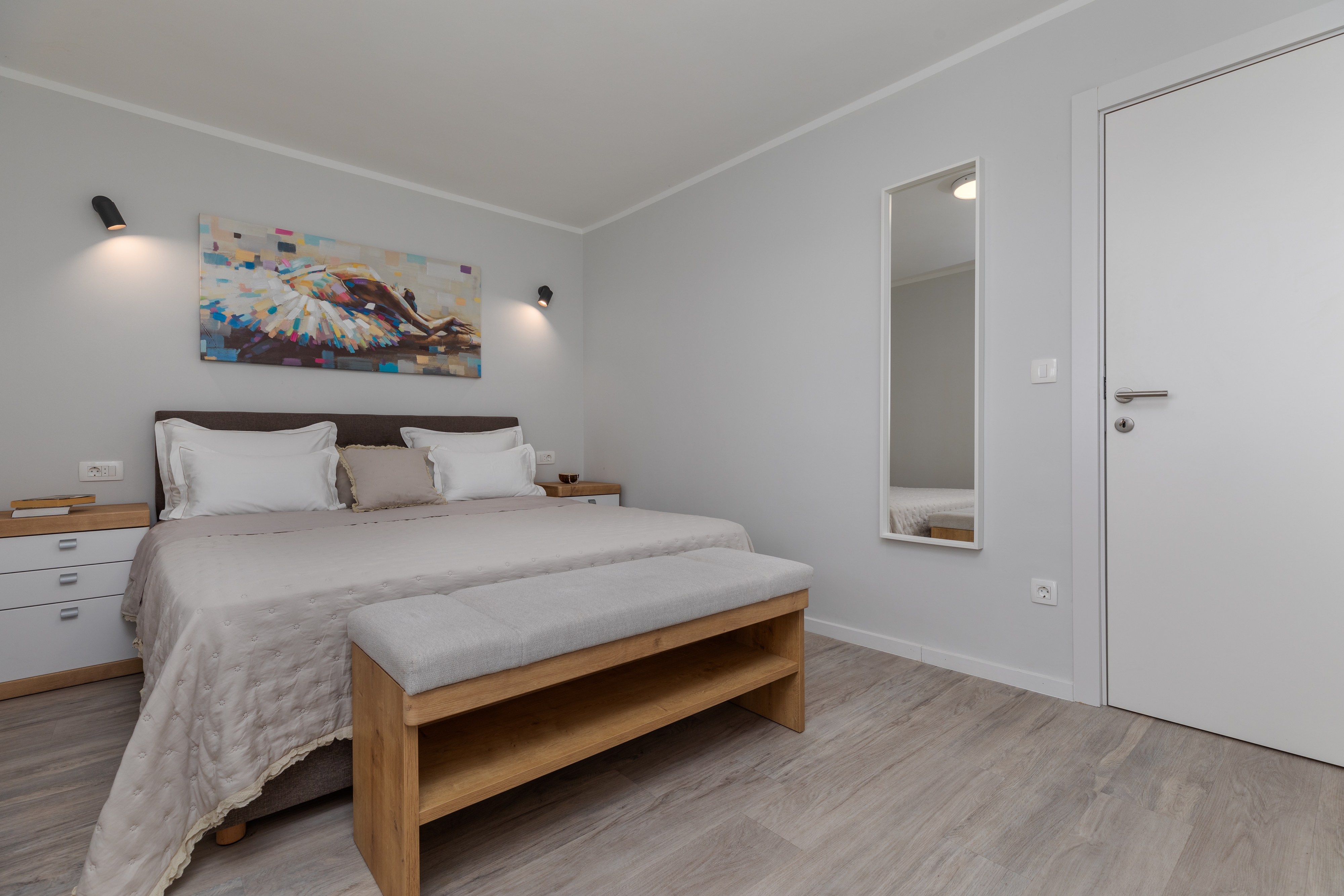 Two bedroom apartment with terrace and sea view Mimice, Omiš (A-2754-a)