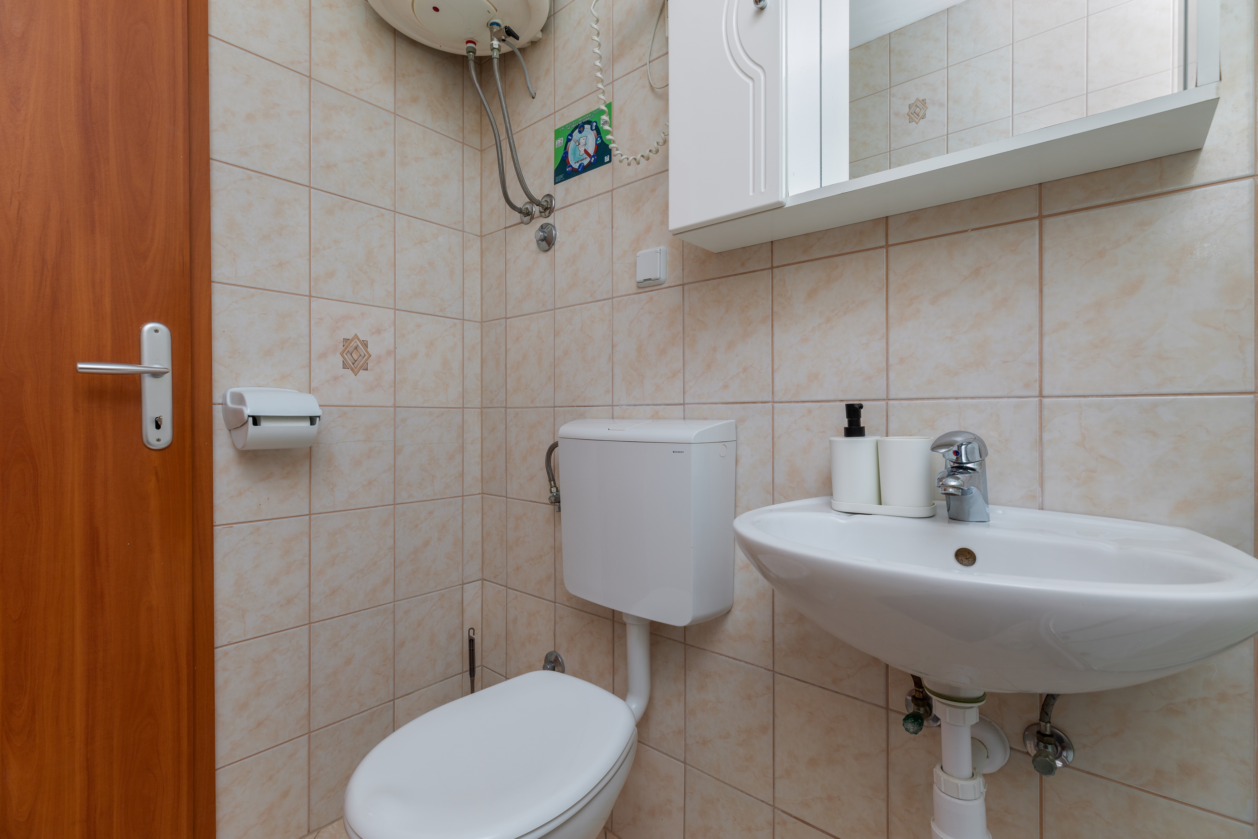 Two bedroom apartment with terrace and sea view Mimice, Omiš  A-c